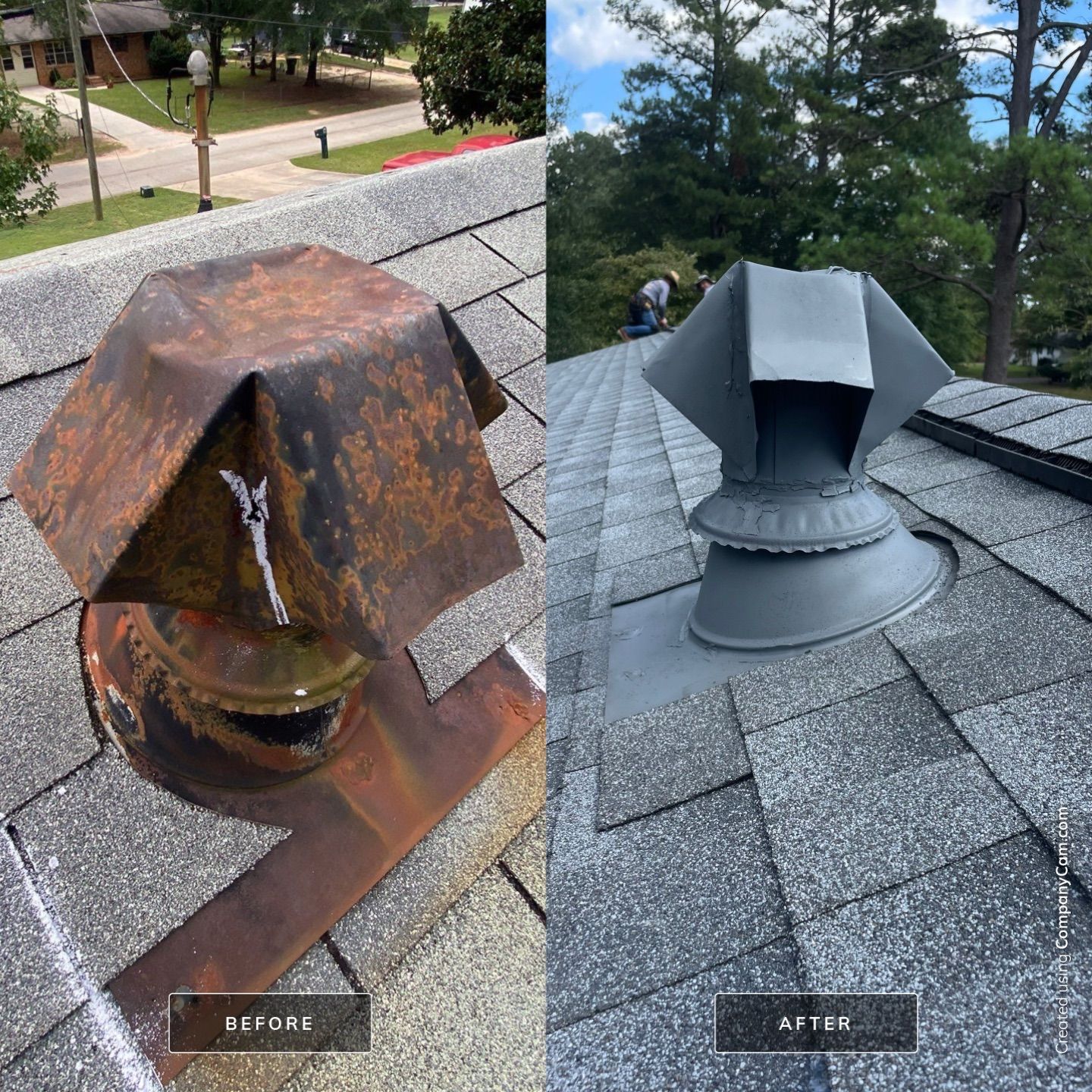Roof replacement and Gutters Guards Installation  by Deerfield Roofing LLC