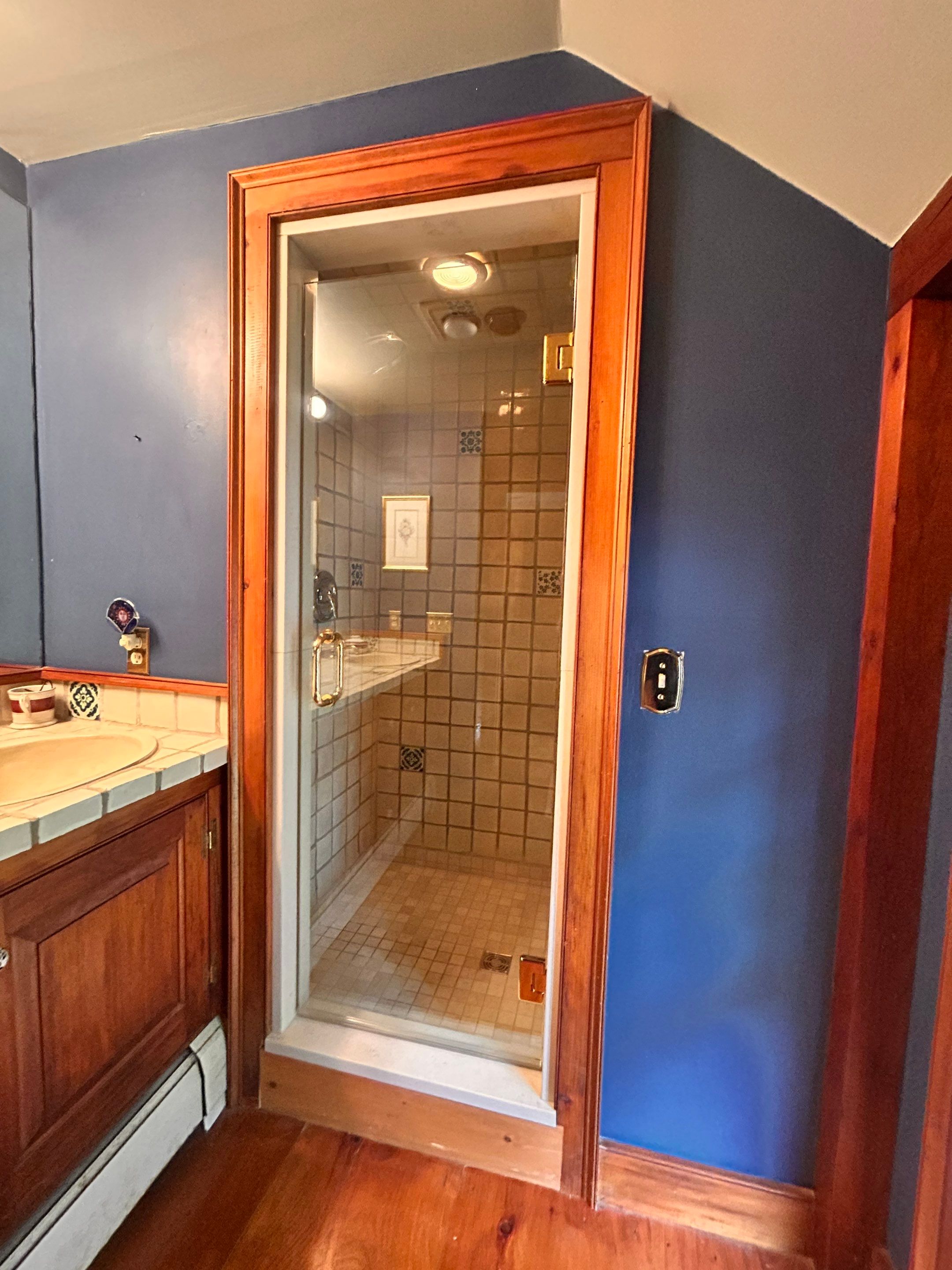 Shower Door using Tempered Shower Glass by Cheshire Glass Company