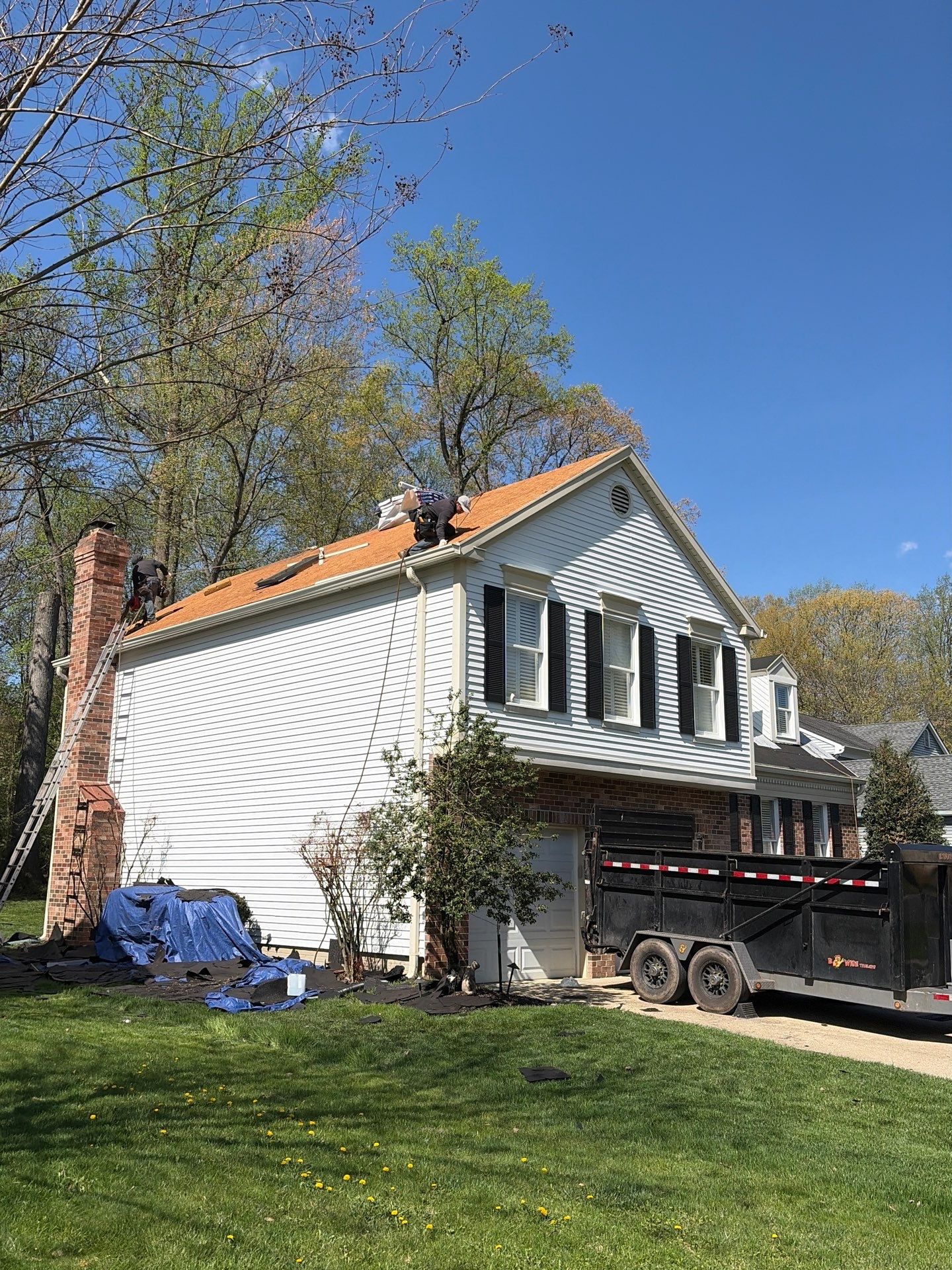 Residential Roofing Installation using GAF Timberline HDZ by Matter Construction, LLC