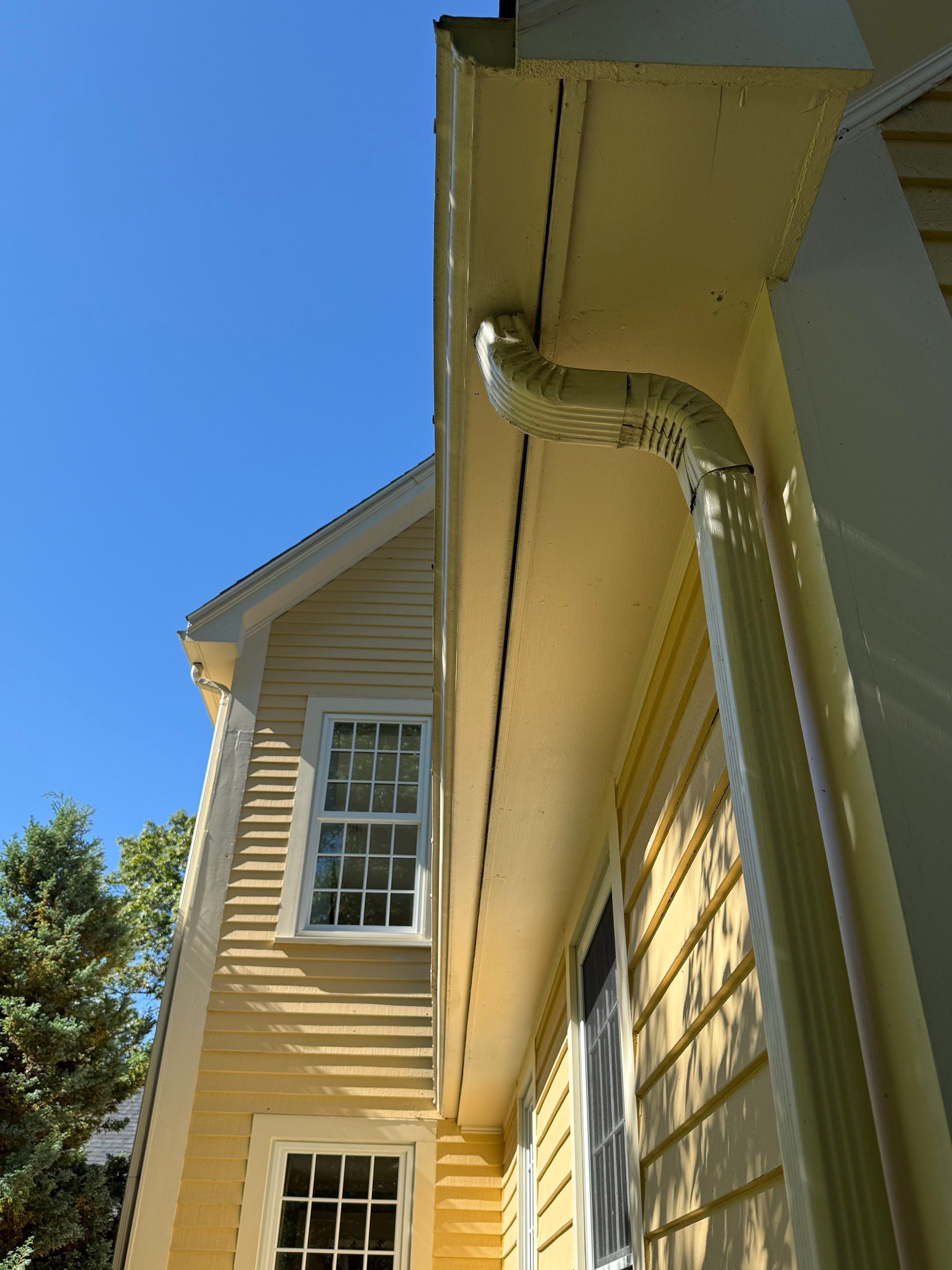 Westford Complete Gutter System with New PVC Fascia Upgrade by Mighty Dog Roofing of Greater Middlesex County