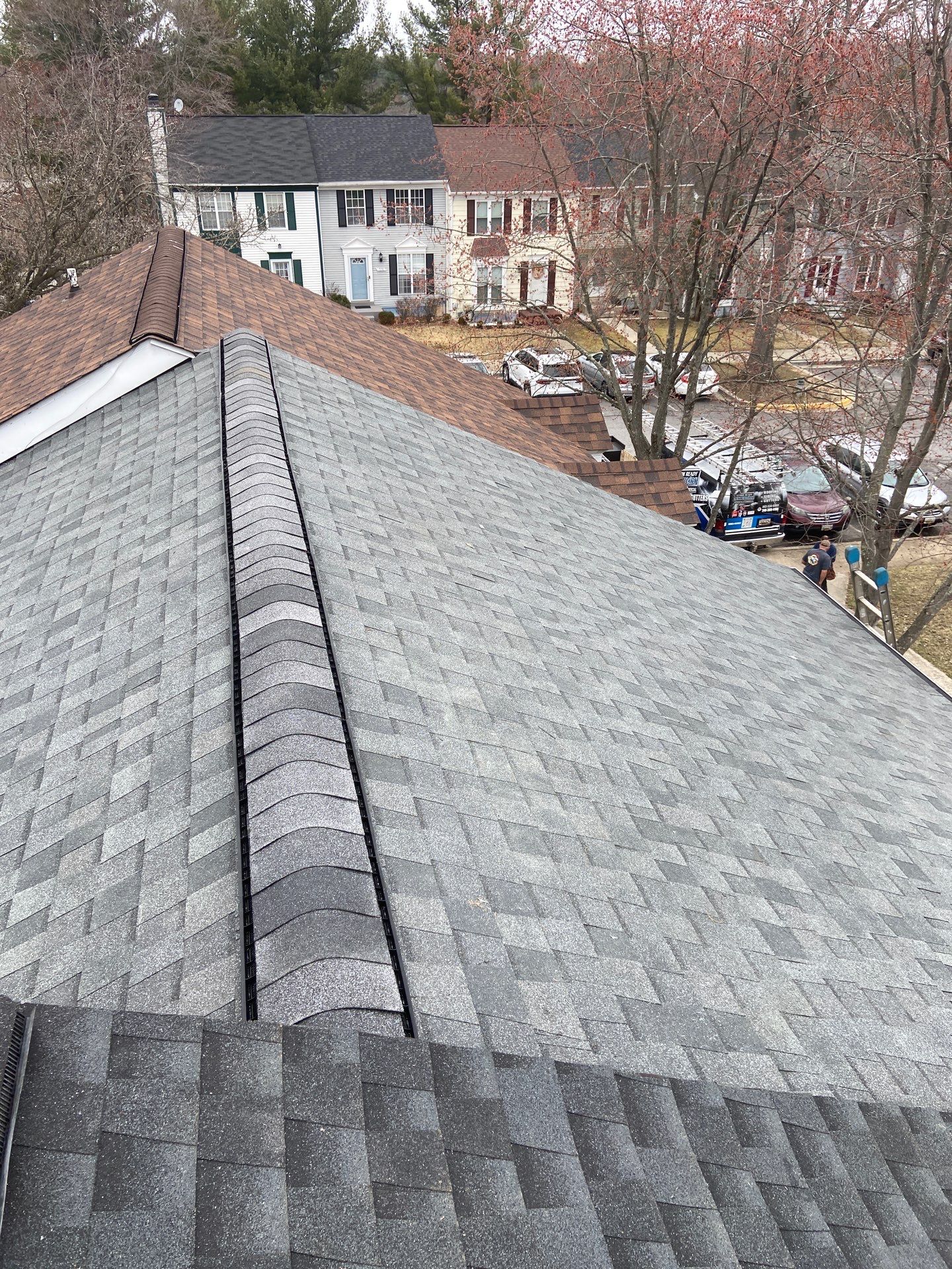Residential Roofing Installation using TAMKO TITAN - THUNDERSTORM GRAY by Storm Ready Exteriors