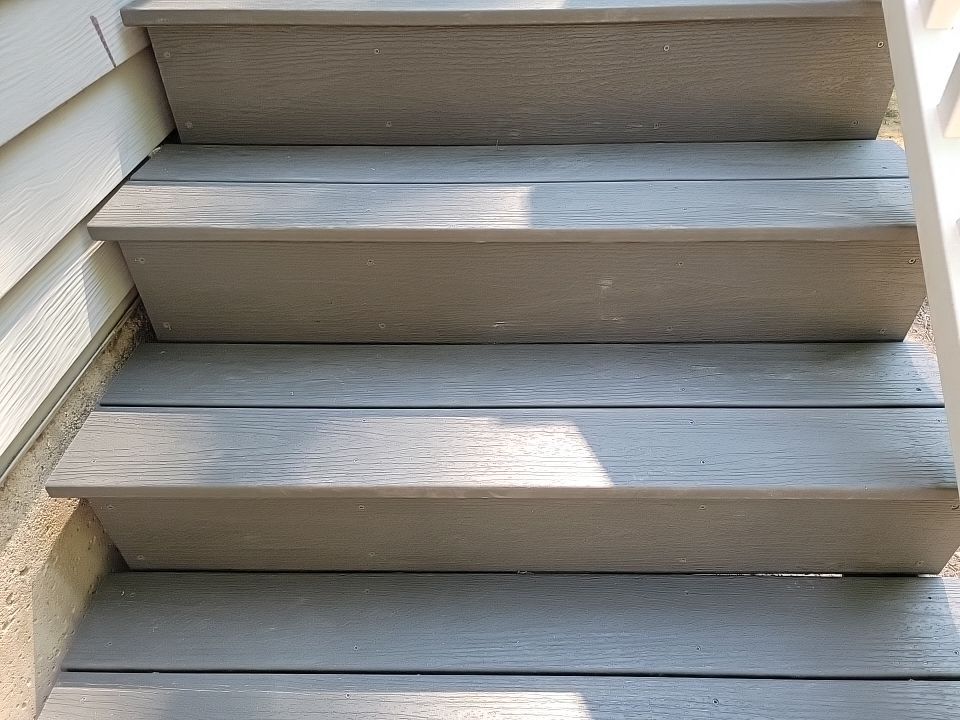 Deck Installation using TIMBERTECH DECKING by Avalon Roofing and Exteriors