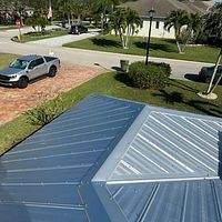 26ga 5V Crimp Mill Finish by Total Roofing System The Metal Roof Experts