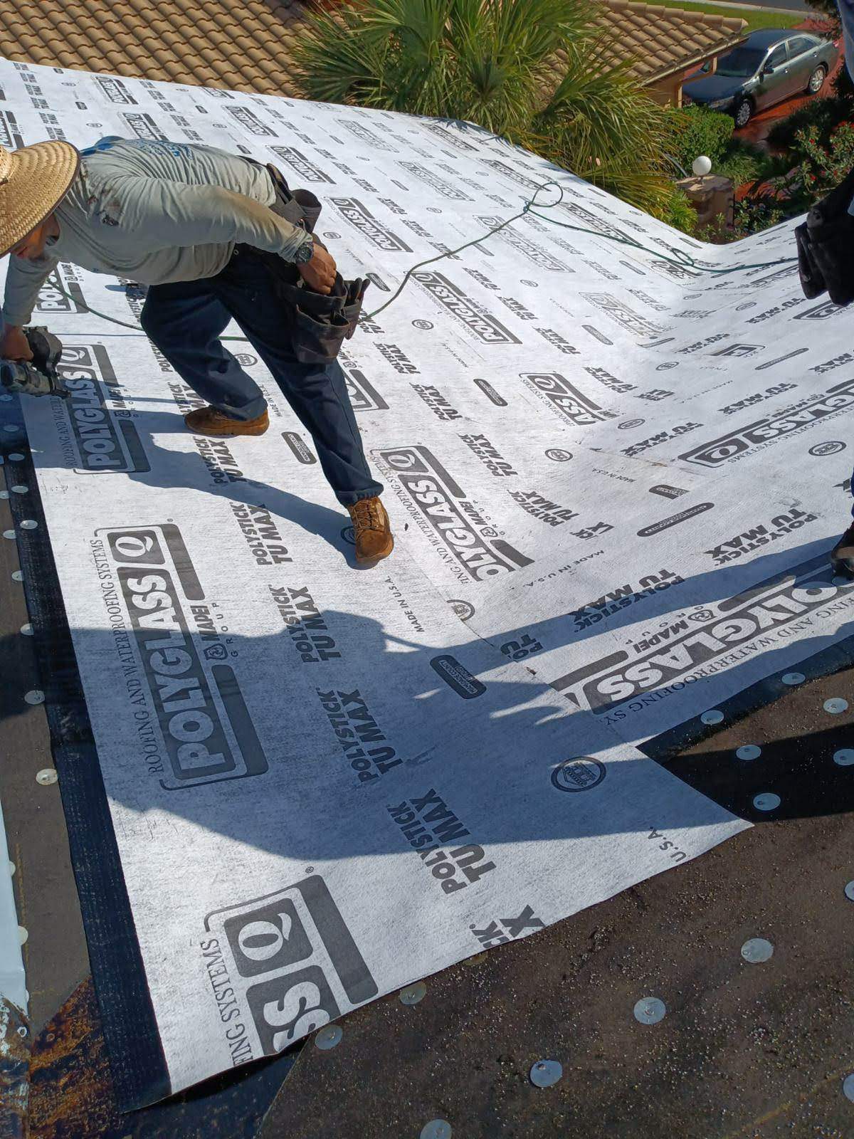 Complete Chimney Rebuild + Tile & Flat Re-Roof  by Morton Roofing, Inc.