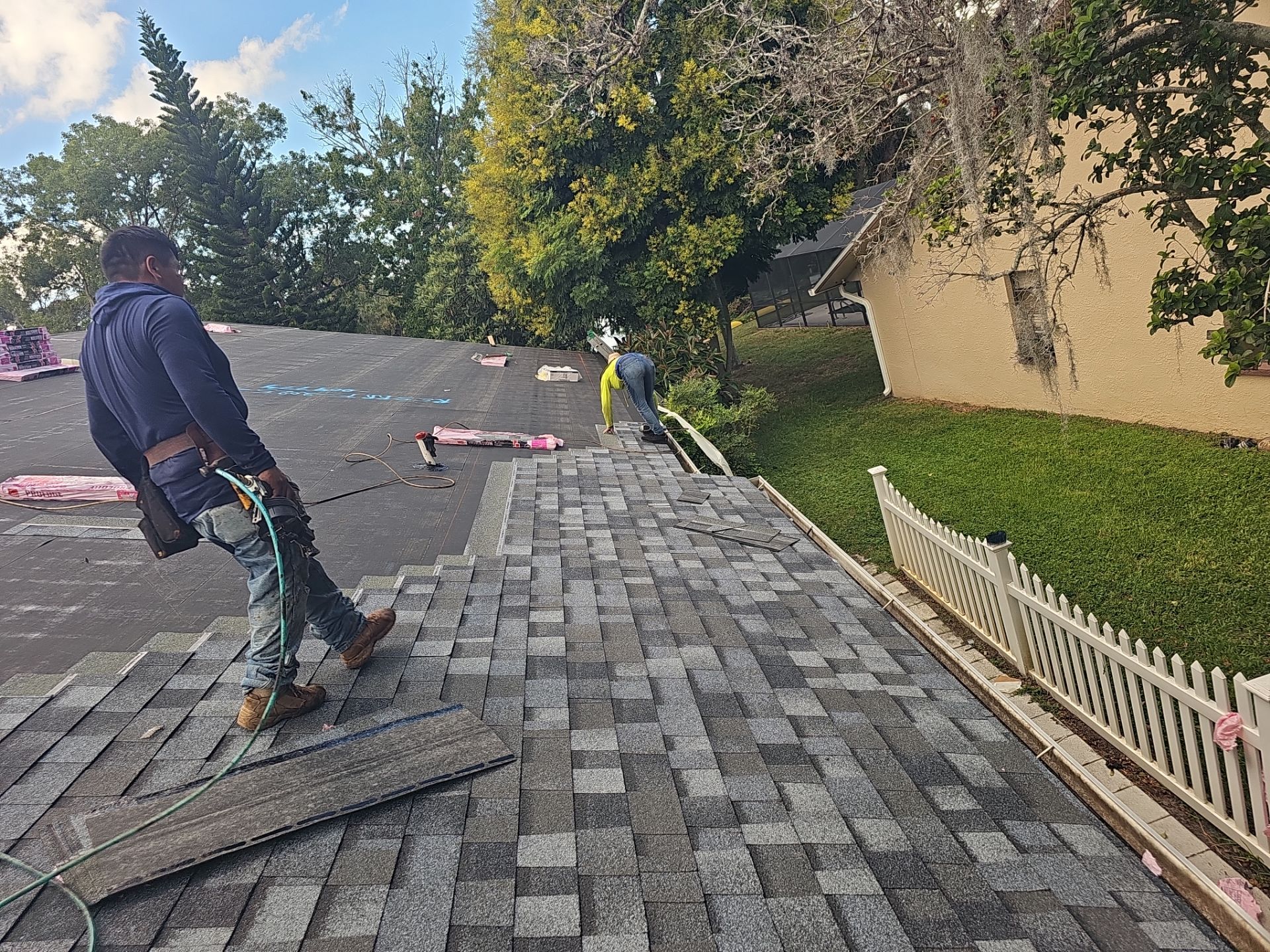 Project in Port Richey 34668 by Mitchell Roofing Company LLC 