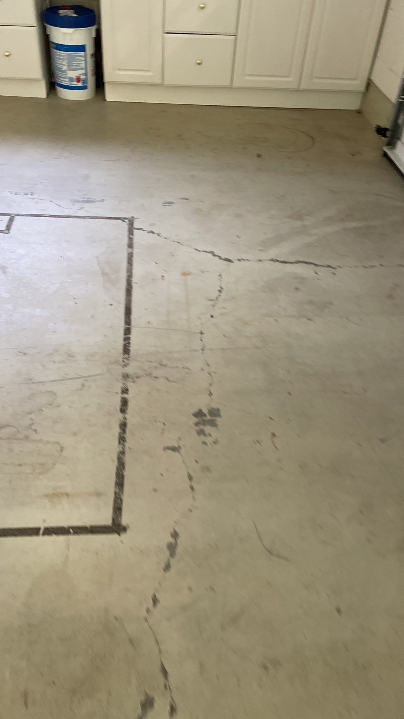 Garage Transformation using Driftwood Colorway by Croc Coatings, LLC
