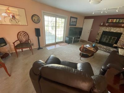 Family Room Remodel using Tile