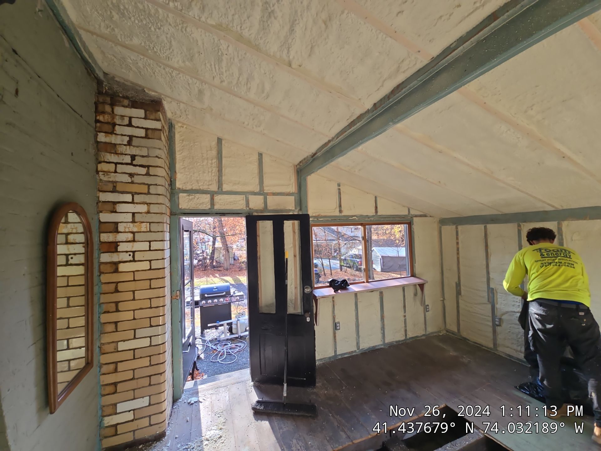 Major Addition using Closed Cell Spray Foam by NYS Foam & Energy