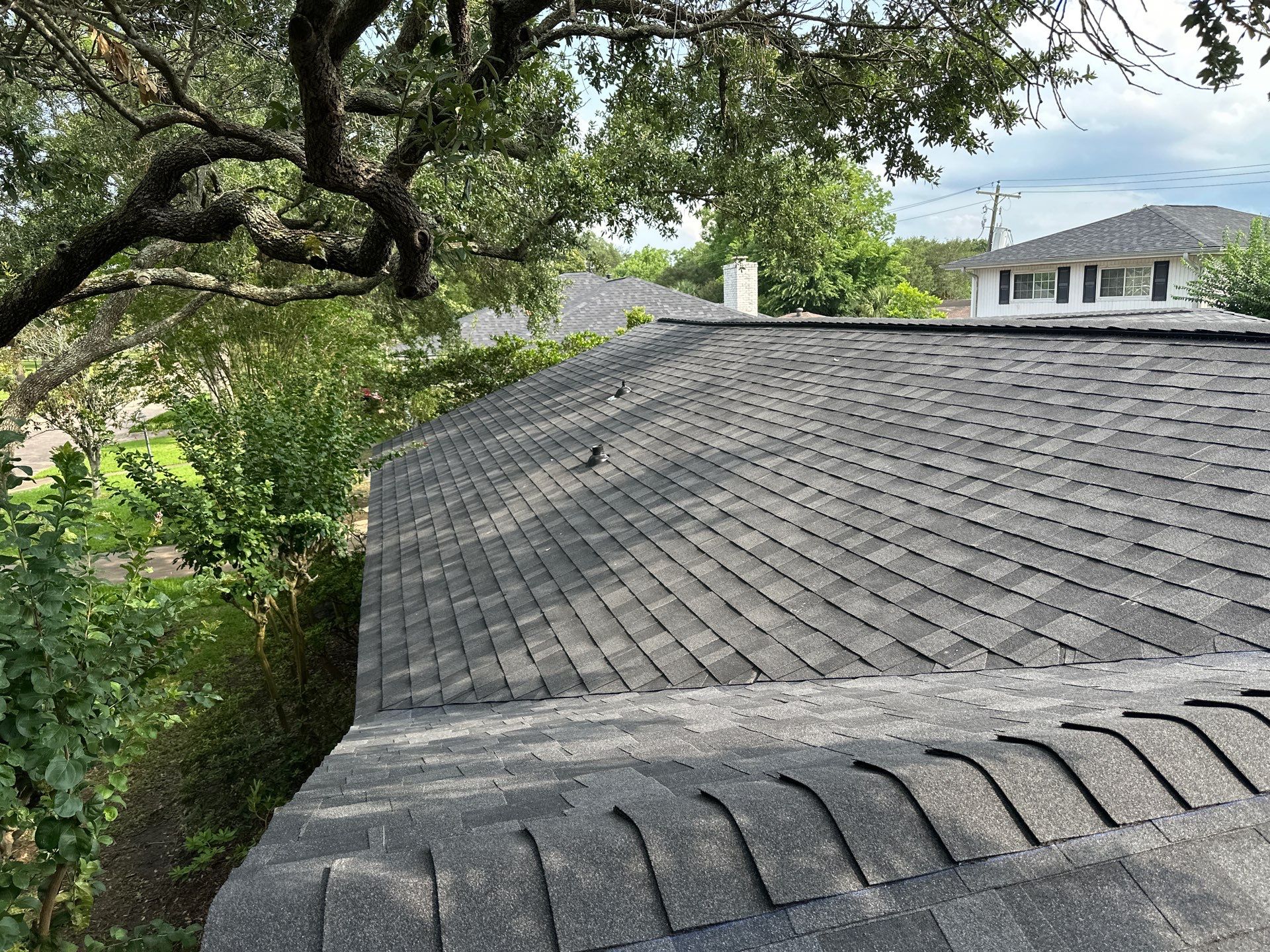 Project in Houston by Motion Roofing