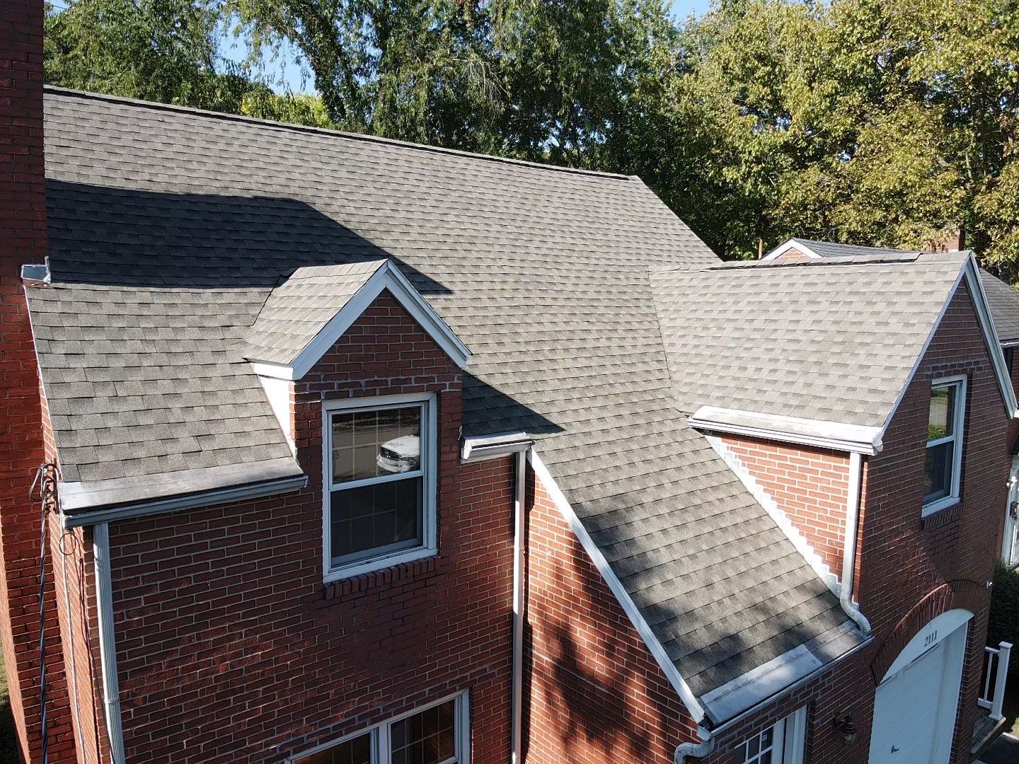 Residential Roofing Installation using GAF Timberline HDZ Weathered Wood by Rainstoppers Roofing