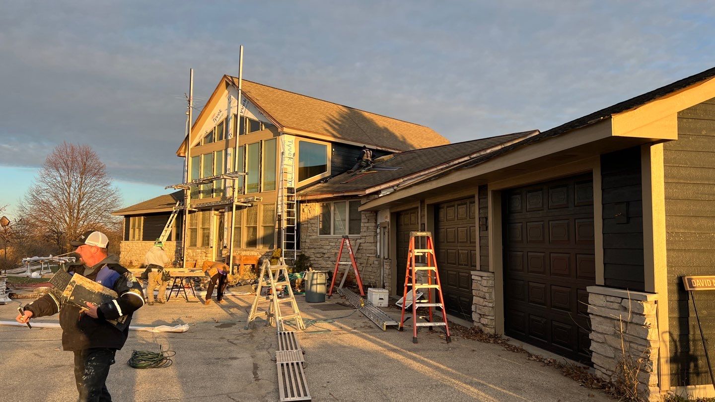 Siding Installation using LP Smart Siding by Stendahl Services