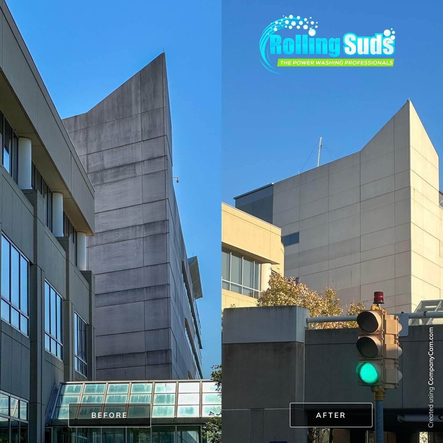 Cleaning of the National Guard Readiness base by Rolling Suds of Alexandria-Arlington 