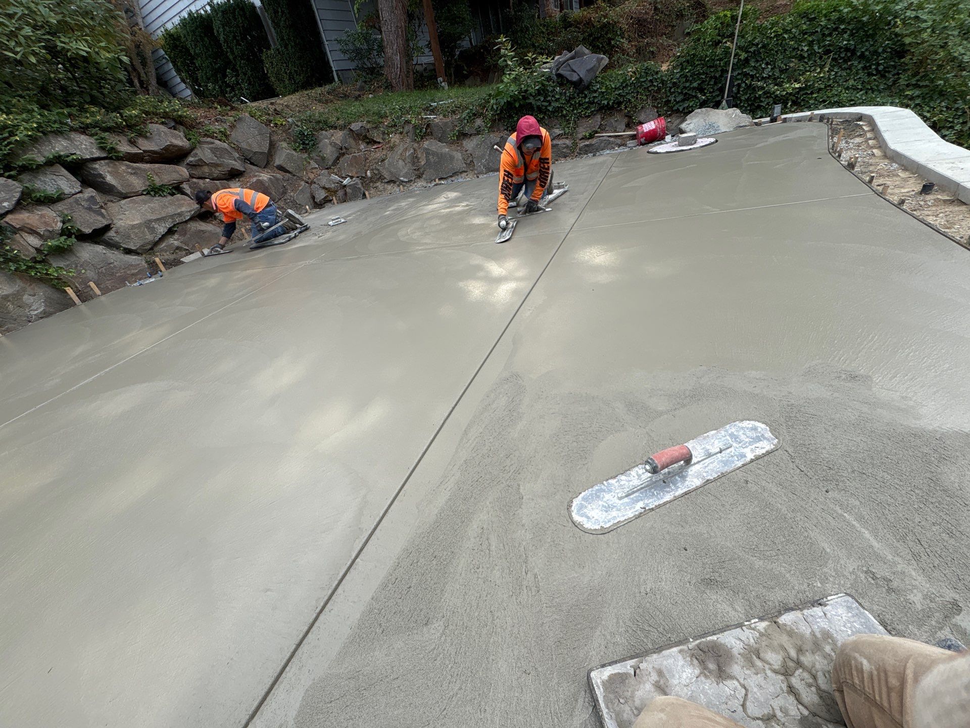 Backyard Concrete Patch Repair | Seattle  by Jireh Asphalt & Concrete Inc 