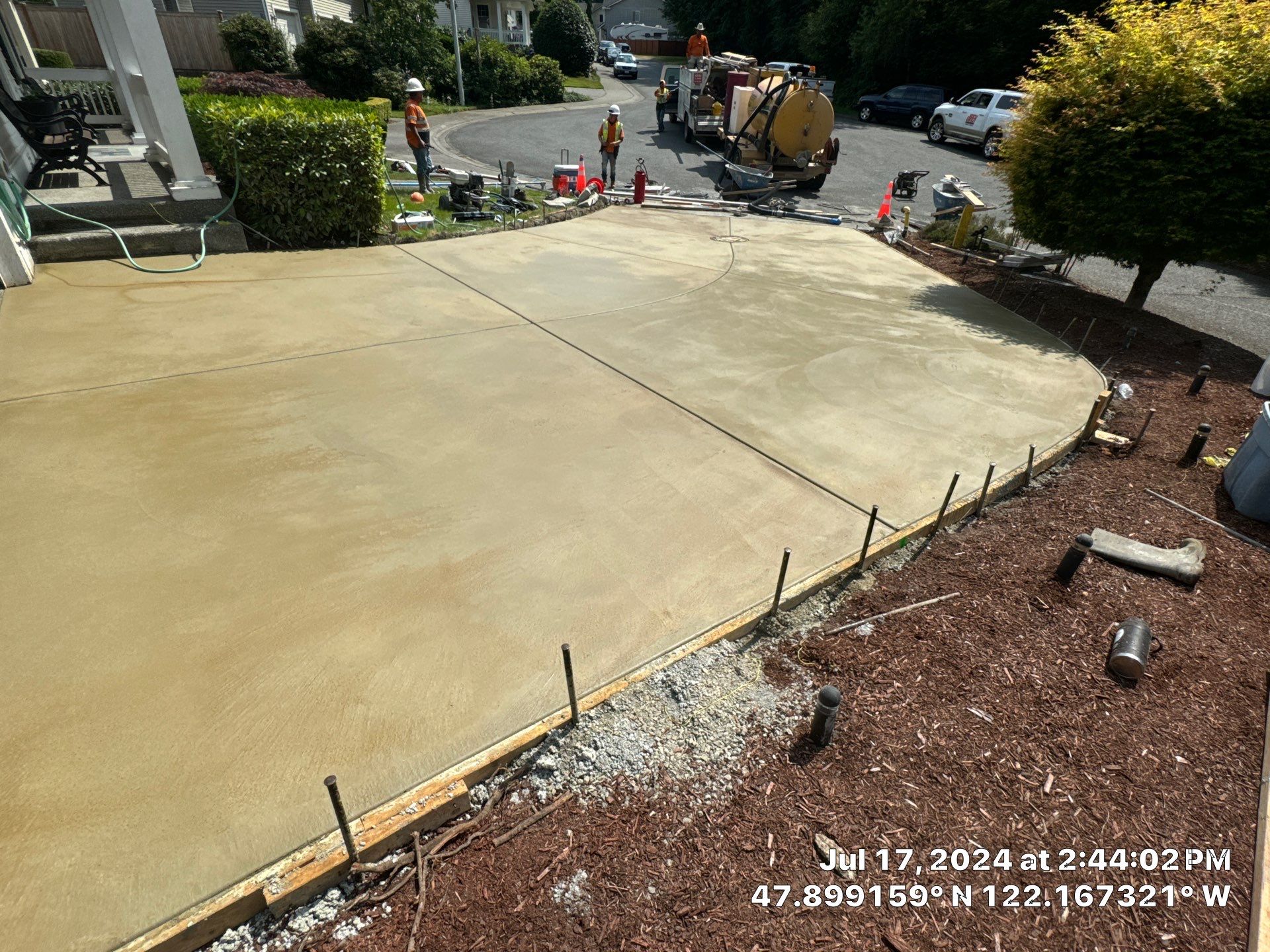 Luis | Concrete Driveway by Jireh Asphalt & Concrete Inc 