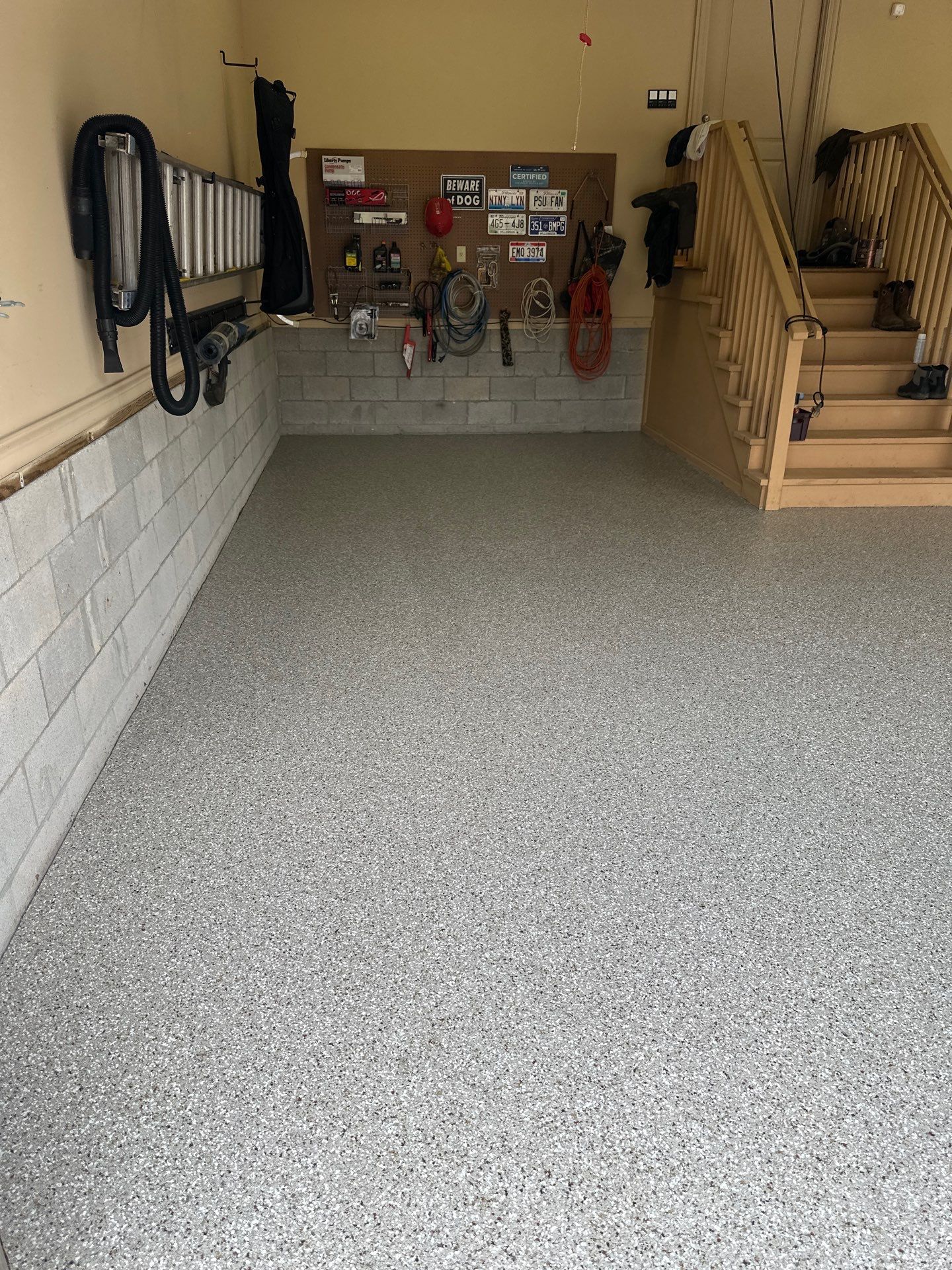 Garage Floor Coating using Creekbed by My Garage Floor Guys