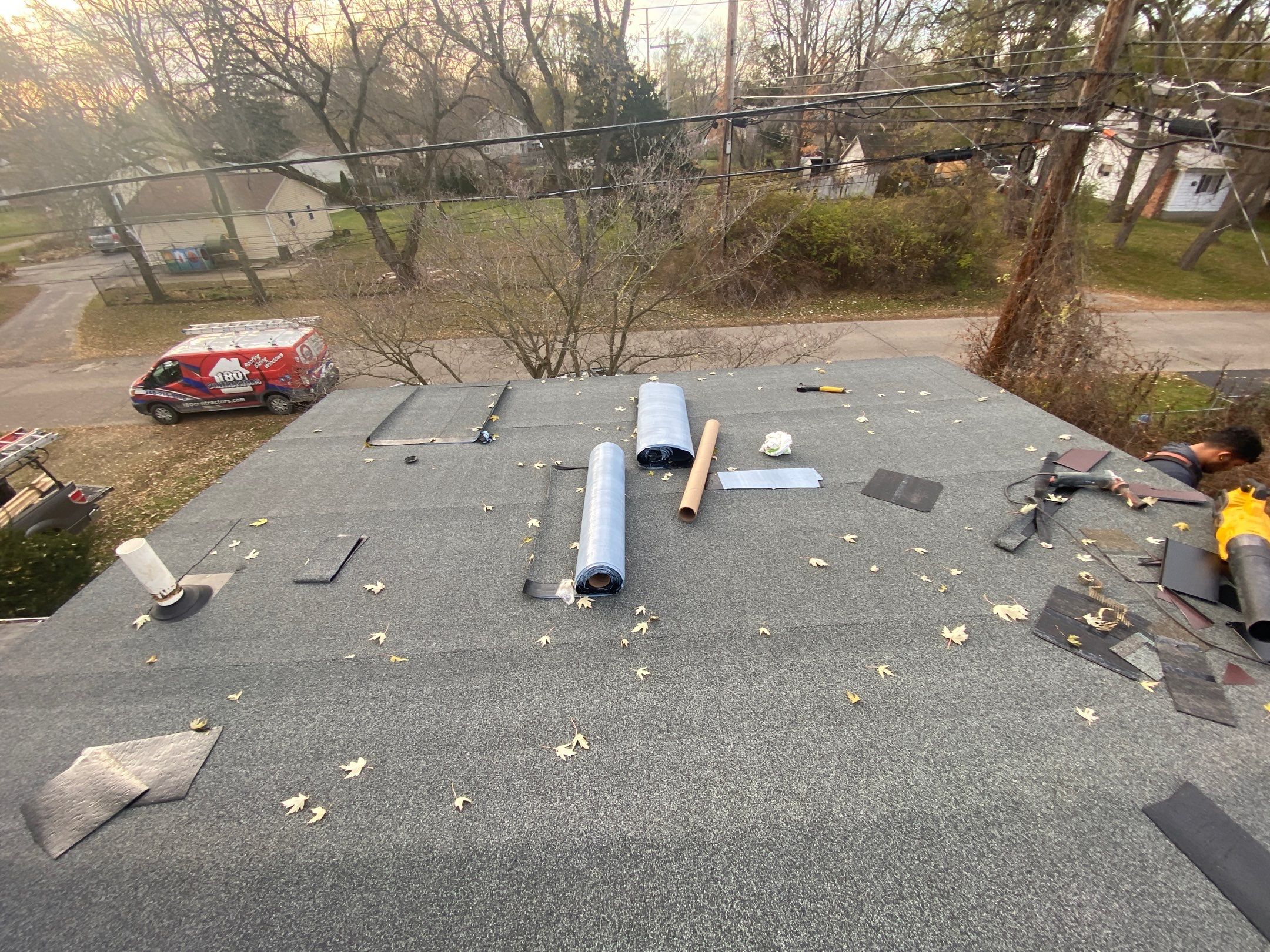 Roof Replacement using CertainTeed Landmark by 180 Contractors