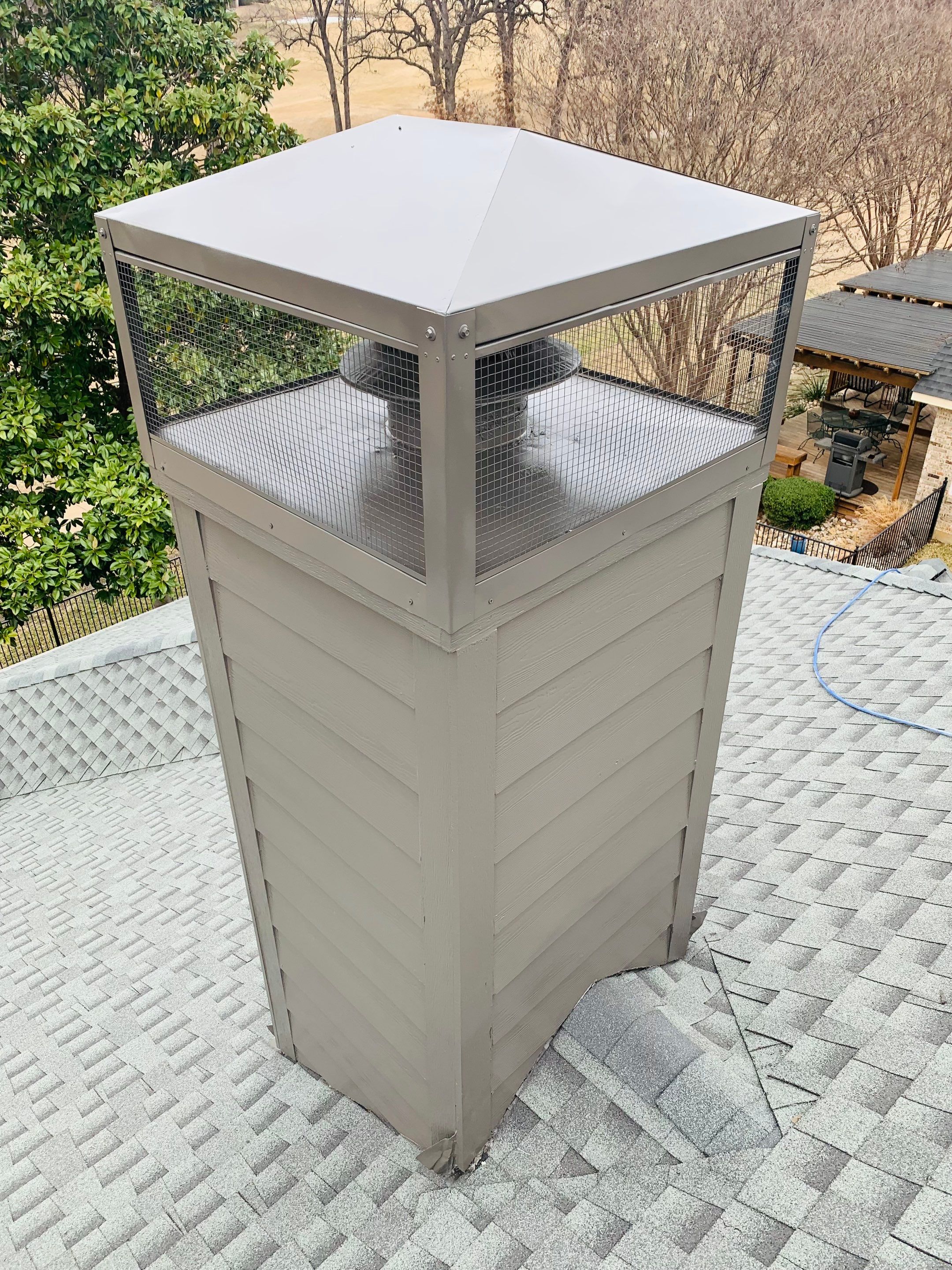General Construction - From Exterior Siding & chimney, Patios to Full Interior Damage by First United Roofing & Construction