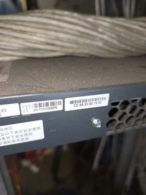 Structured cabling installation by CimaSolutions