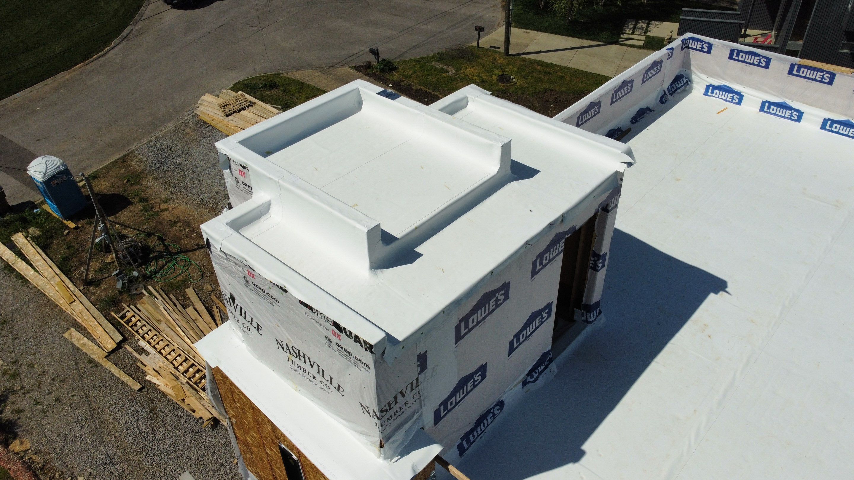 Residential Roofing Installation using TPO by Undersun Roofing 