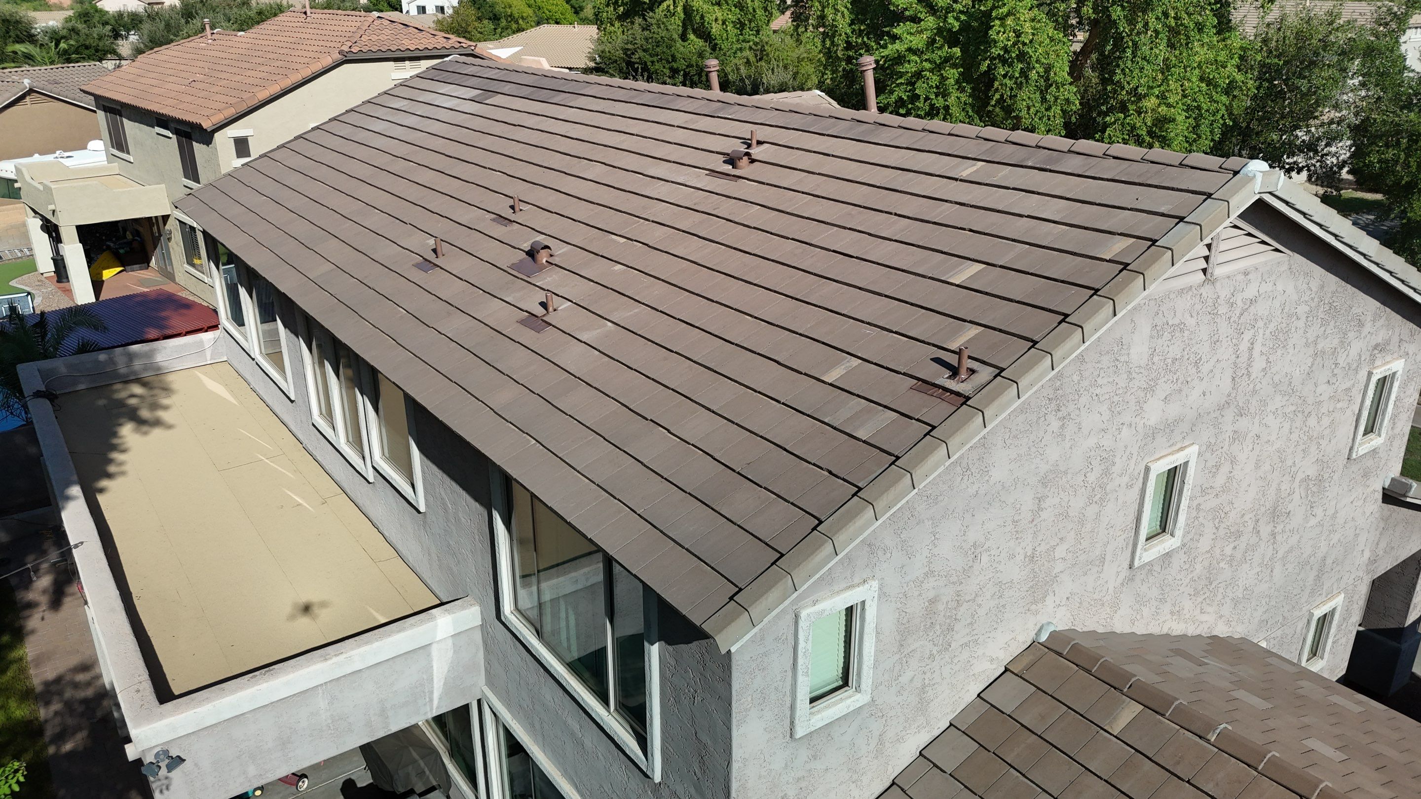 Project in Queen Creek, AZ by Saint Roofing