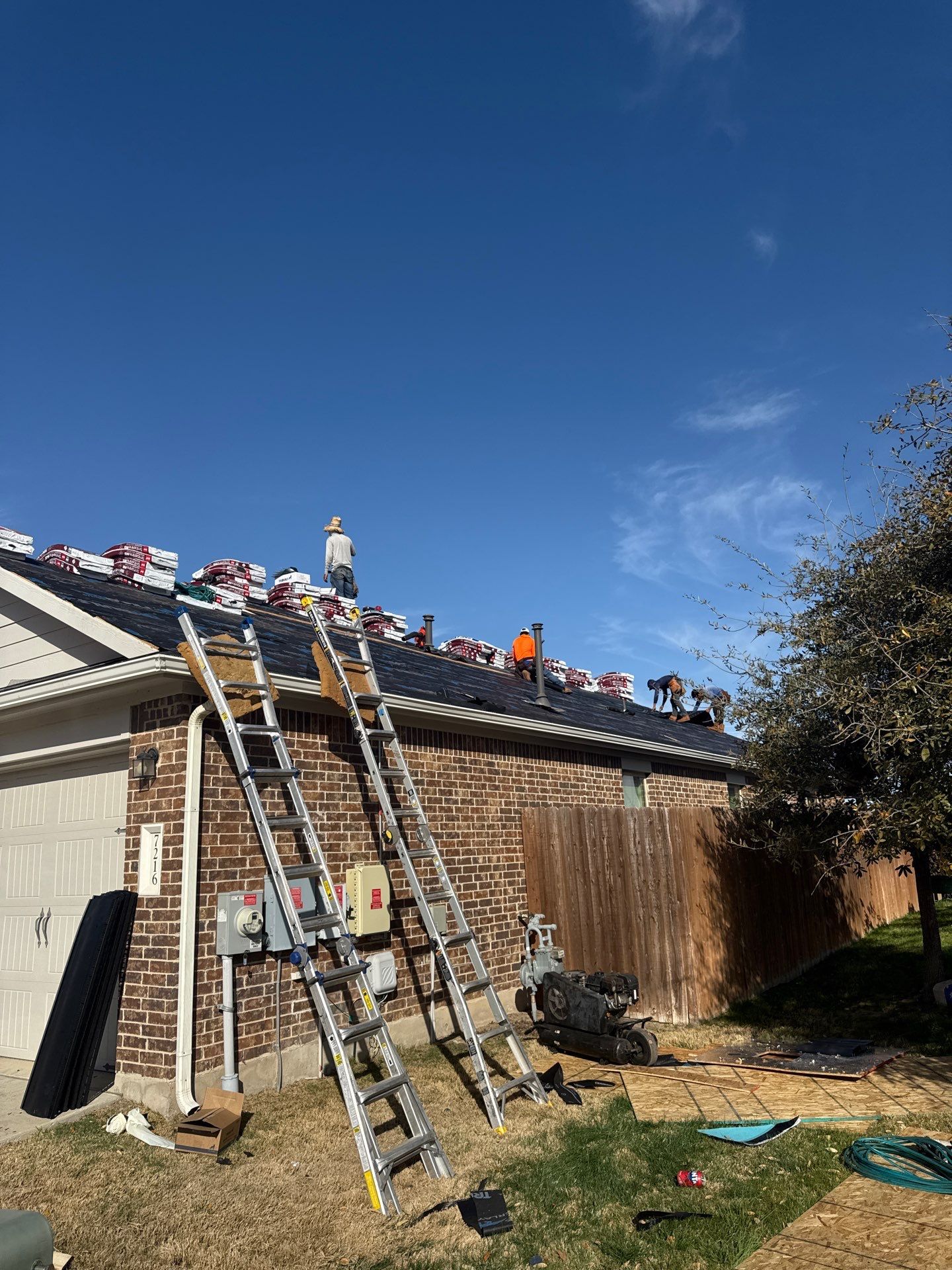 Project in Del Valle by Rhino Roofing and General Contracting, LLC
