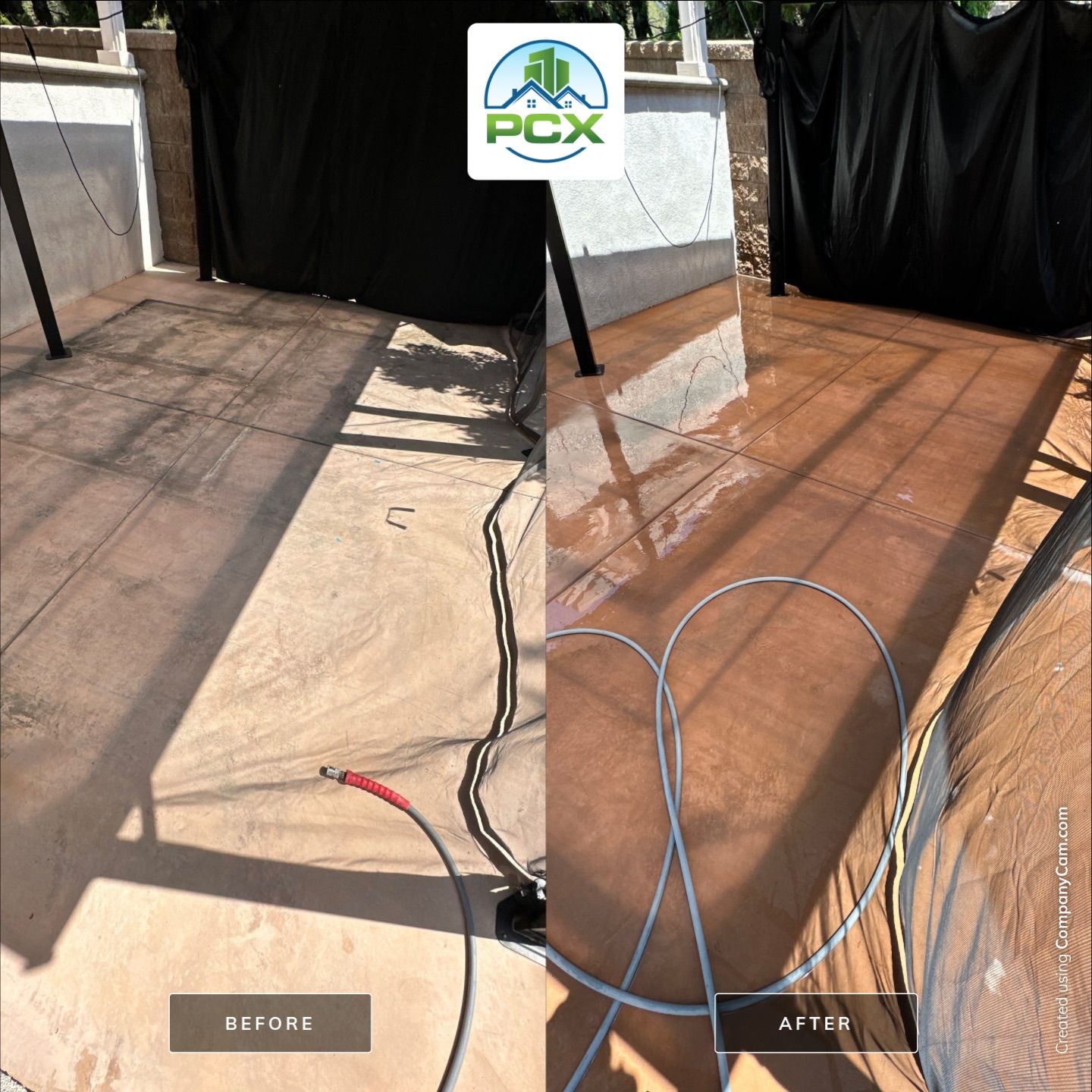 Environmentally save no chemical pressure cleaning by Property Cleaning Experts, LLC