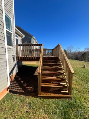 Coated Deck using Wood Sealant