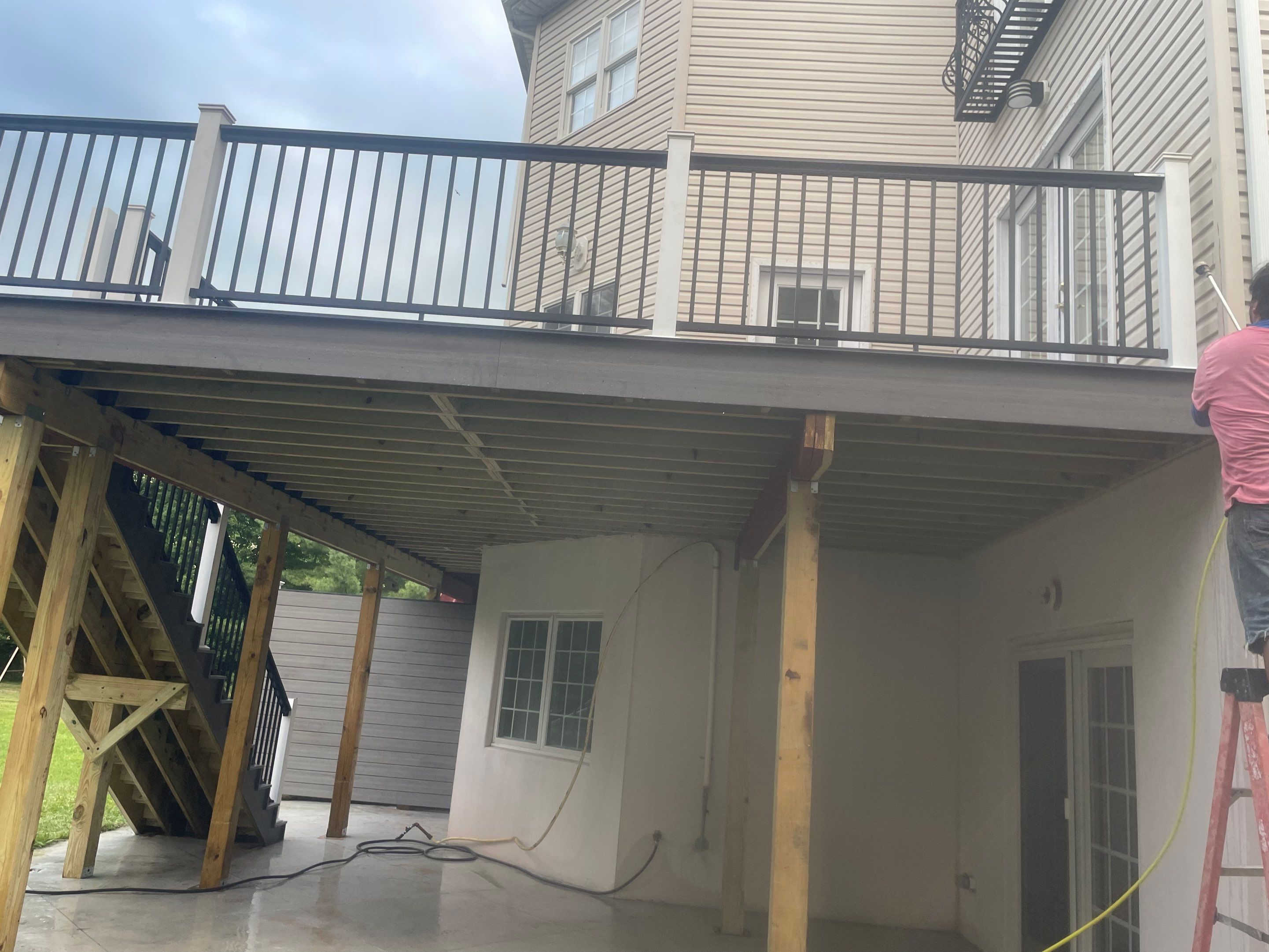 Deck Resurfacing in Manalapan Township, New Jersey by deck guardian