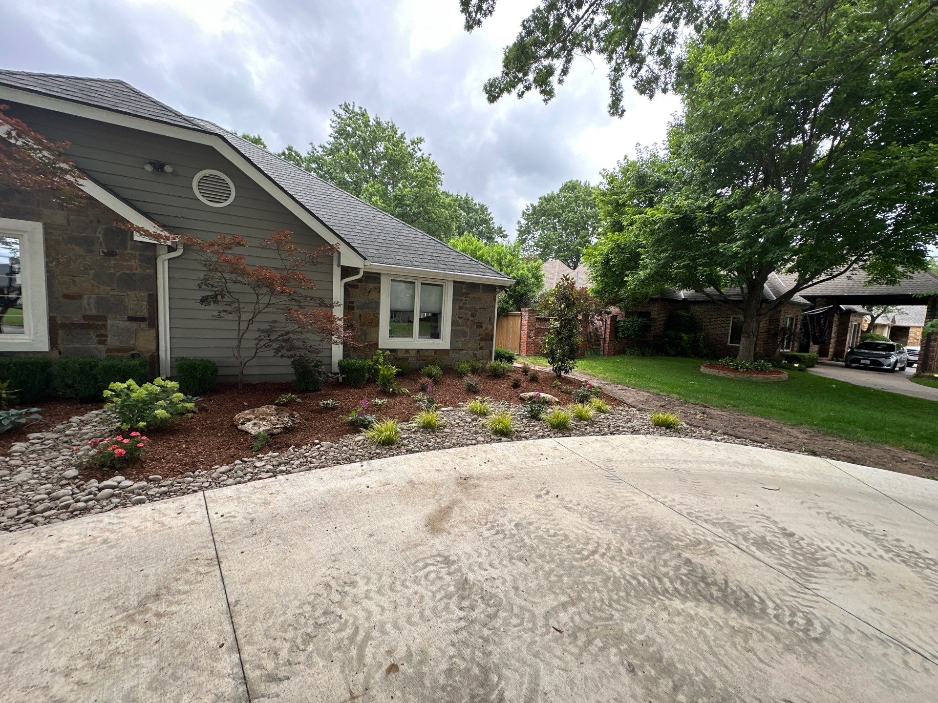 Project in Tulsa by Greenscapes Outdoor