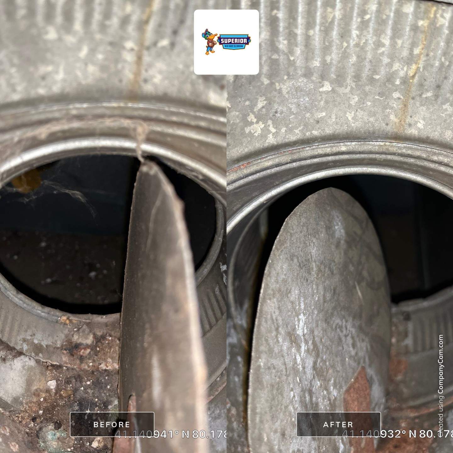 Air Duct Cleaning With a Vacuum Truck in Mercer, PA by Superior Air Duct Cleaning