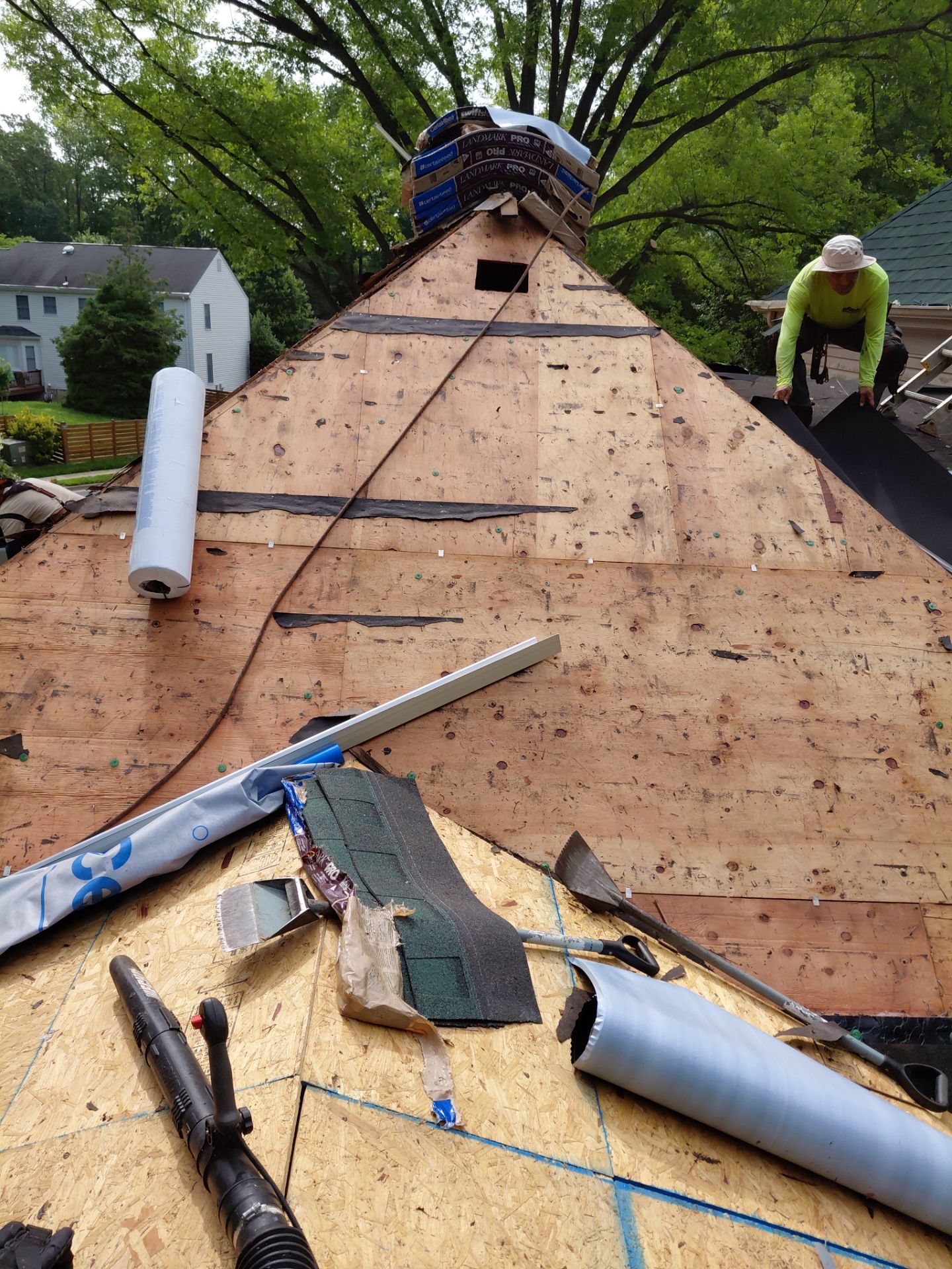 Springfield: Roof Replacement with CertainTeed Landmark Pro in Max Def Evergreen by RM Banning, Inc.