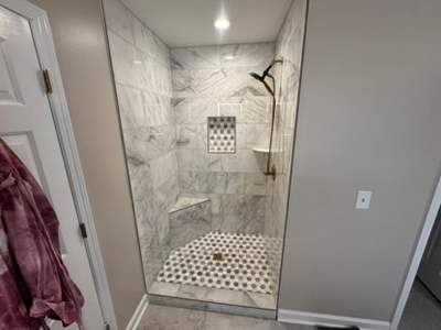 Master bathroom renovation