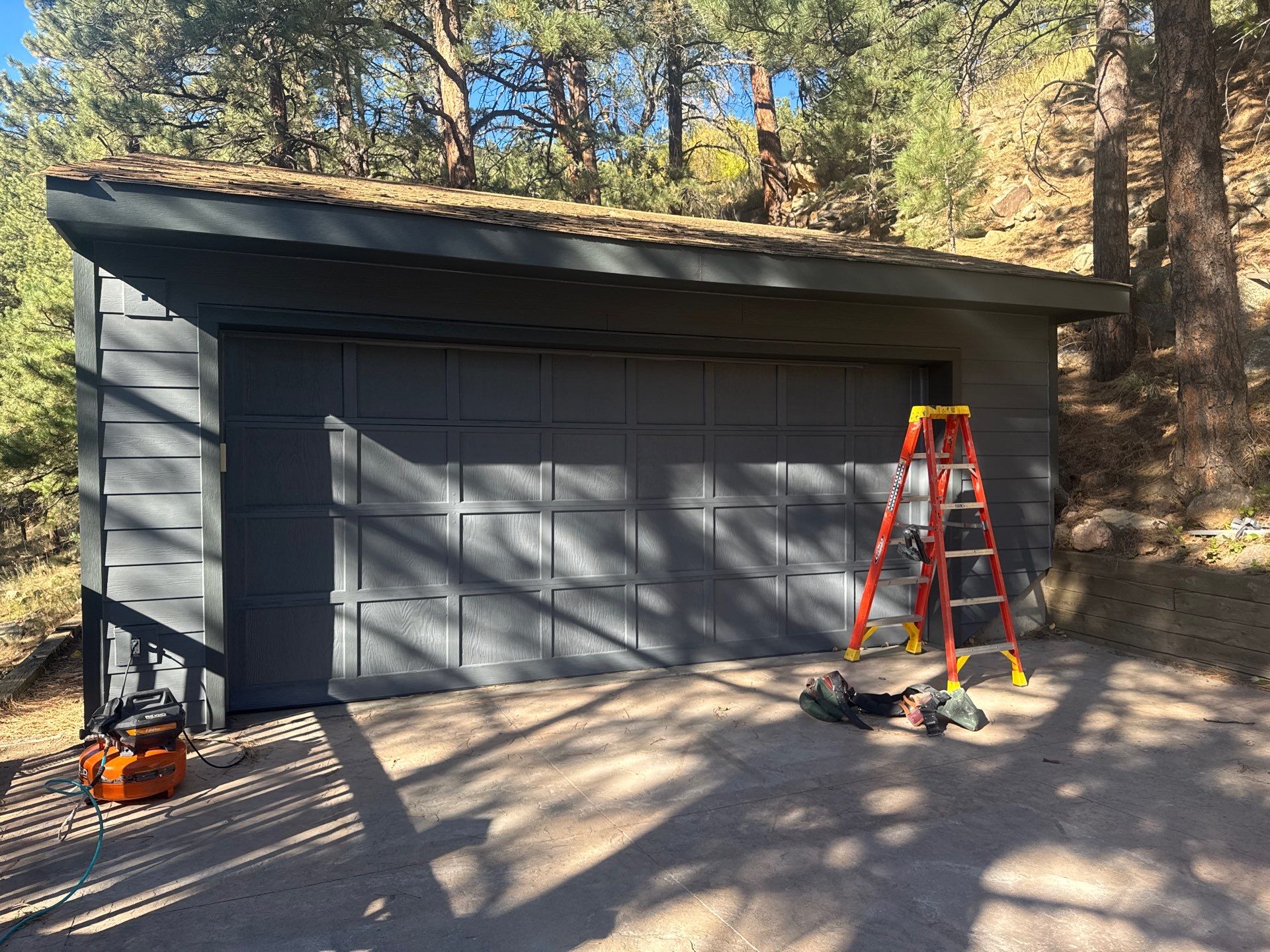 Project in West Boulder Canyon by Ideal Siding Boulder