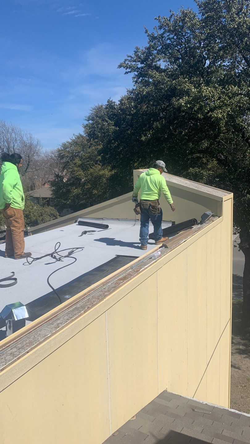 Apartment Roof Replacement by First Out Roofing 
