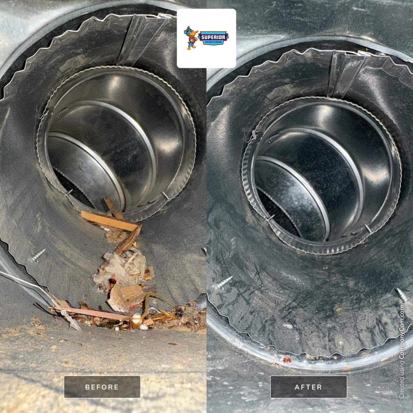 Air Duct Cleaning With a Vacuum Truck in Warren, OH by Superior Air Duct Cleaning