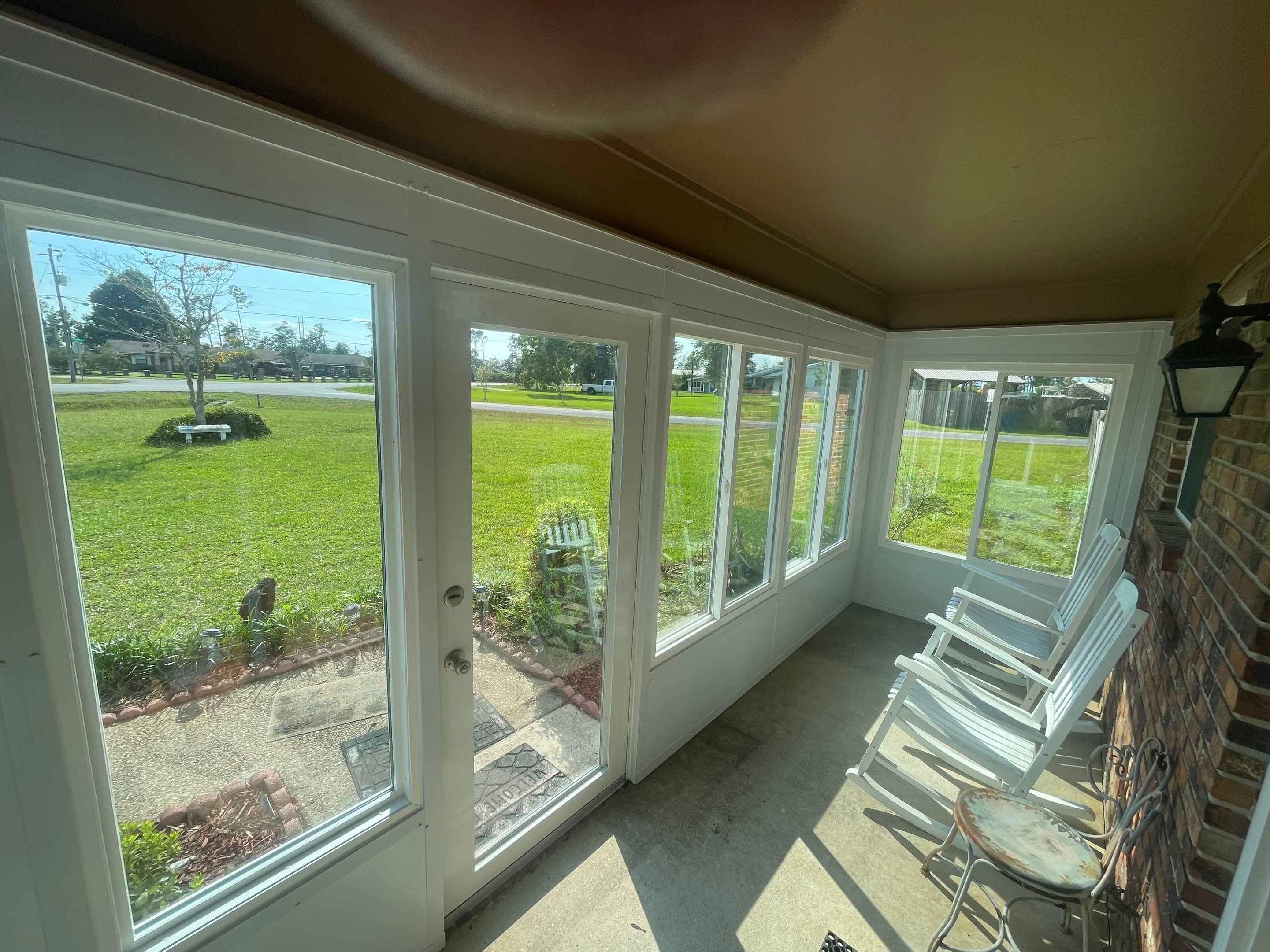 Front Porch Glass Room by Titan Sunrooms