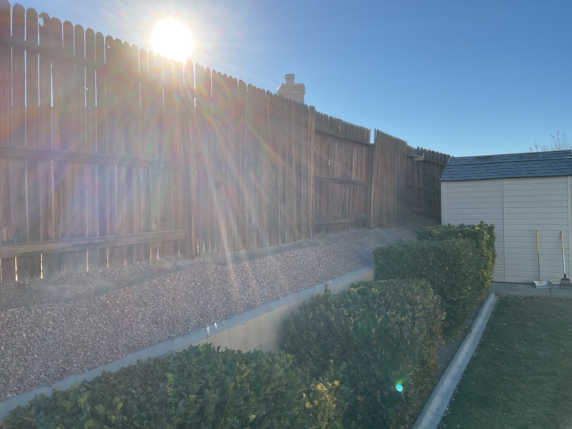 Fence installation using vinyl by Fence Guys Inc.