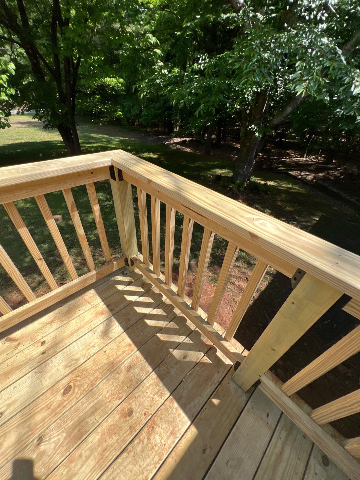 Kennesaw, GA Deck Build using Pressure Treated Pine by Nelson Exteriors
