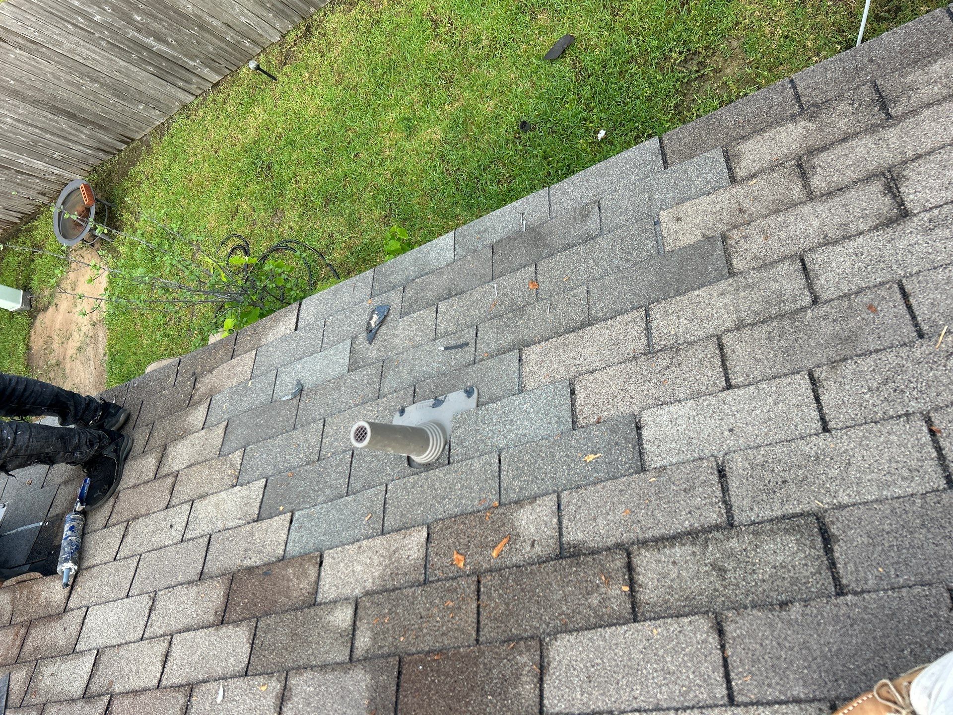 Hail Damage using Owen's Corning Duration (Lifetime) Shingles by Roof Repair Company