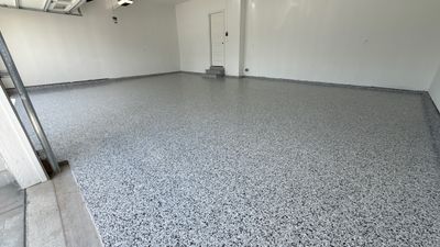 Another Beautiful Houndstooth Flake Floor Complete