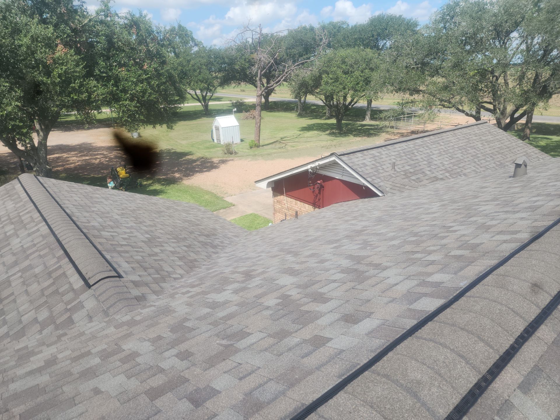 Residential Roofing Installation using Owen's Corning Duration (Lifetime) Shingles by Roof Repair Company