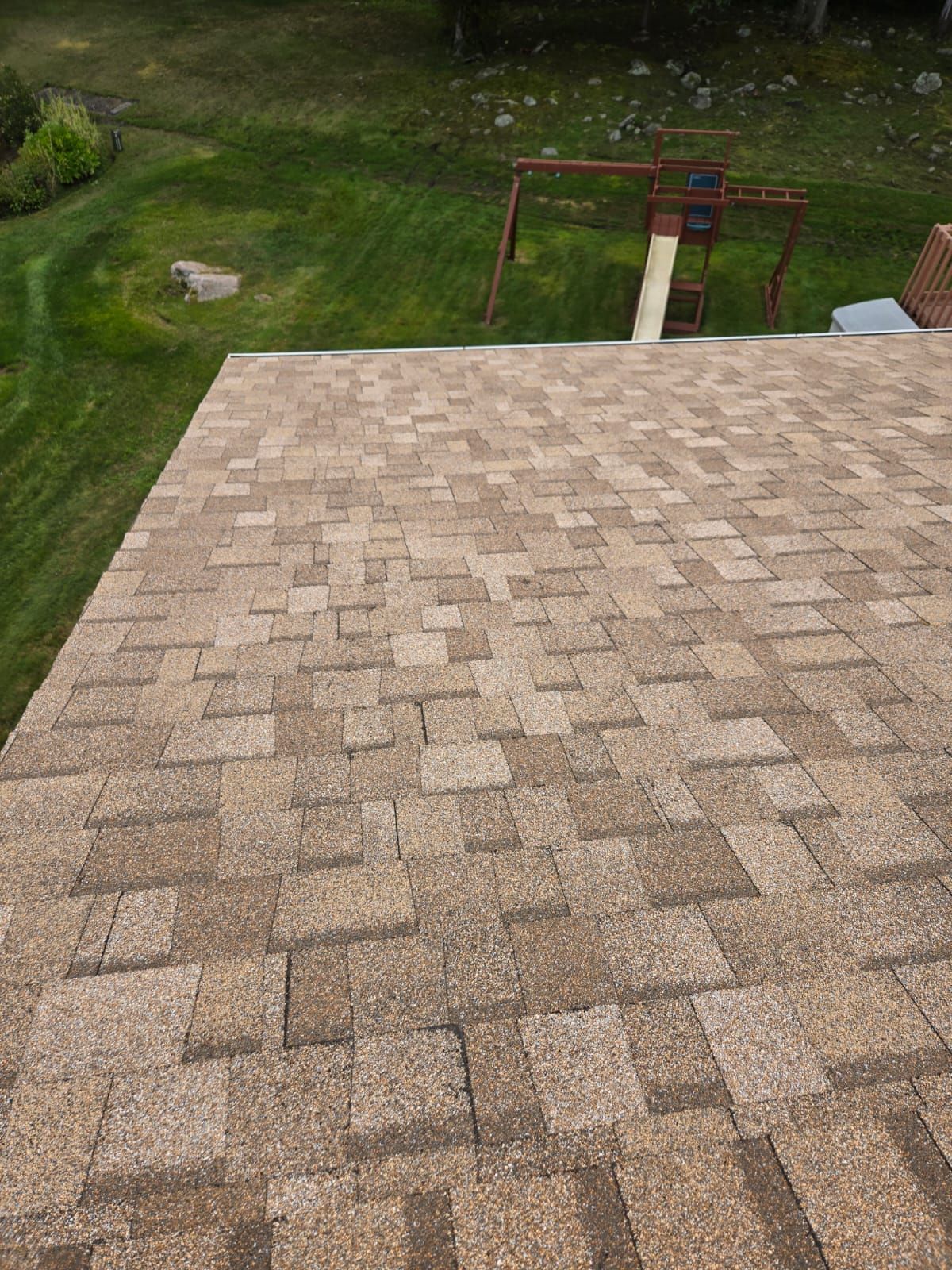 Residential Roofing Installation using Owens Corning TruDefinition Duration - Sand Castle by A Plus Exterior
