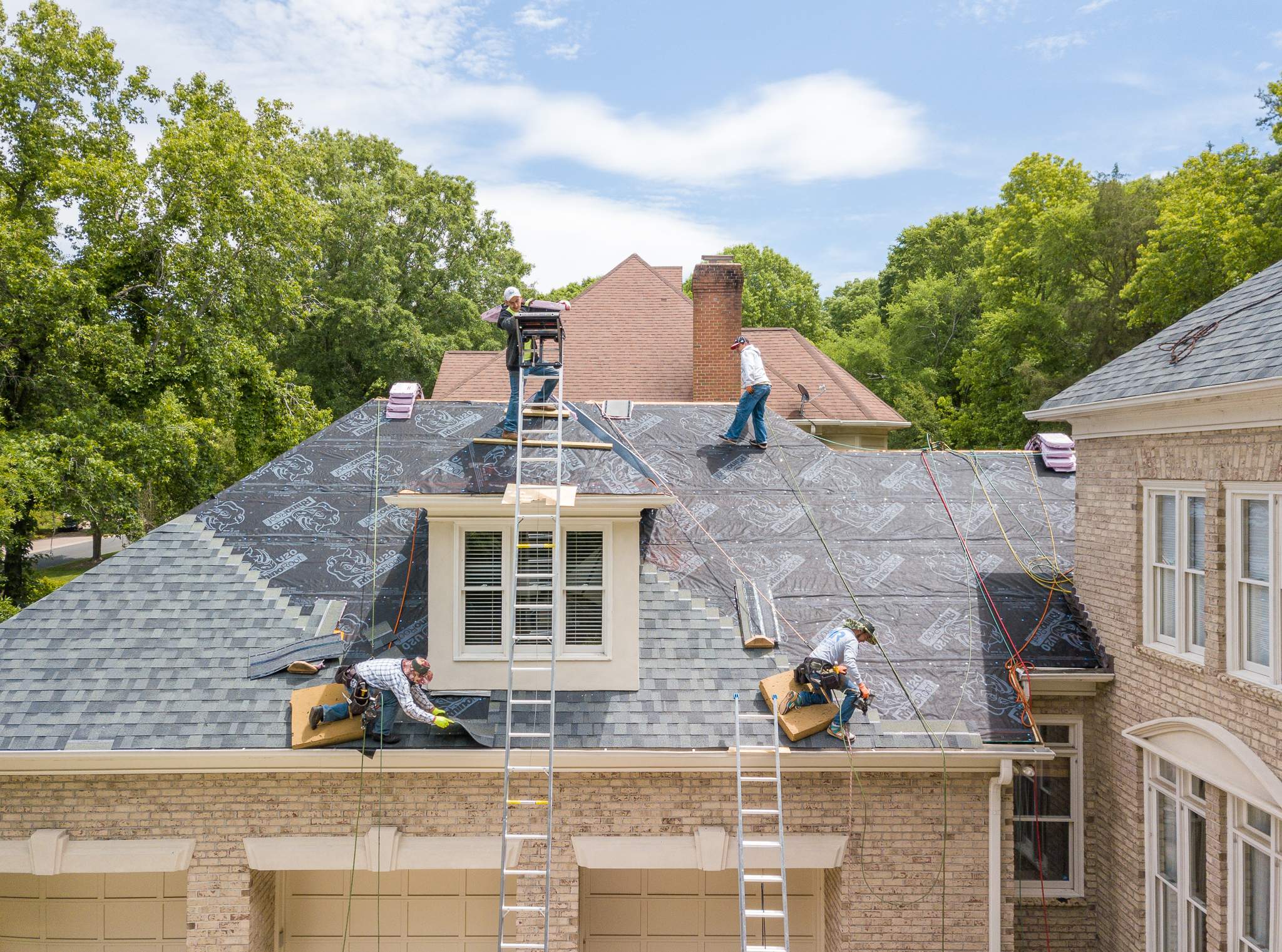 Residential Architectural Shingle Roof Replacement in Charlotte, North Carolina by Merritt Roofing LLC