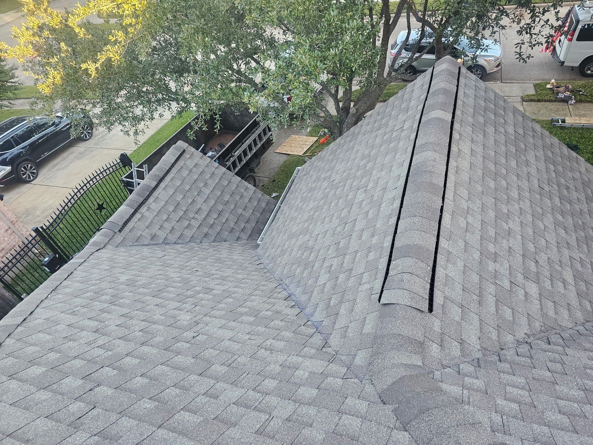Residential Roof Replacement using GAF - NATURAL SHADOW - WEATHERED WOOD by Elite Roofing LLC