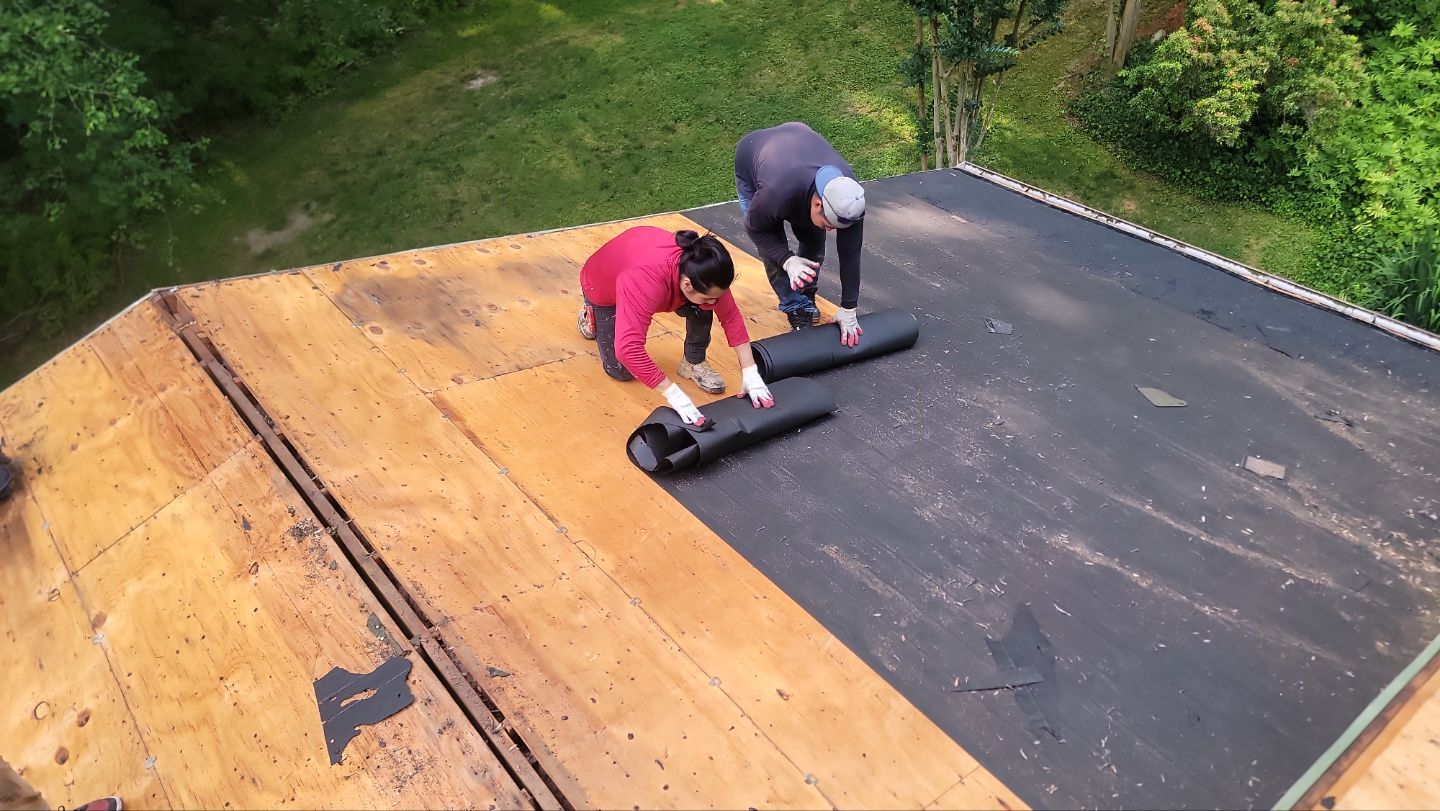 Roof Installation using GAF Timberline HDZ by ExteriorPros