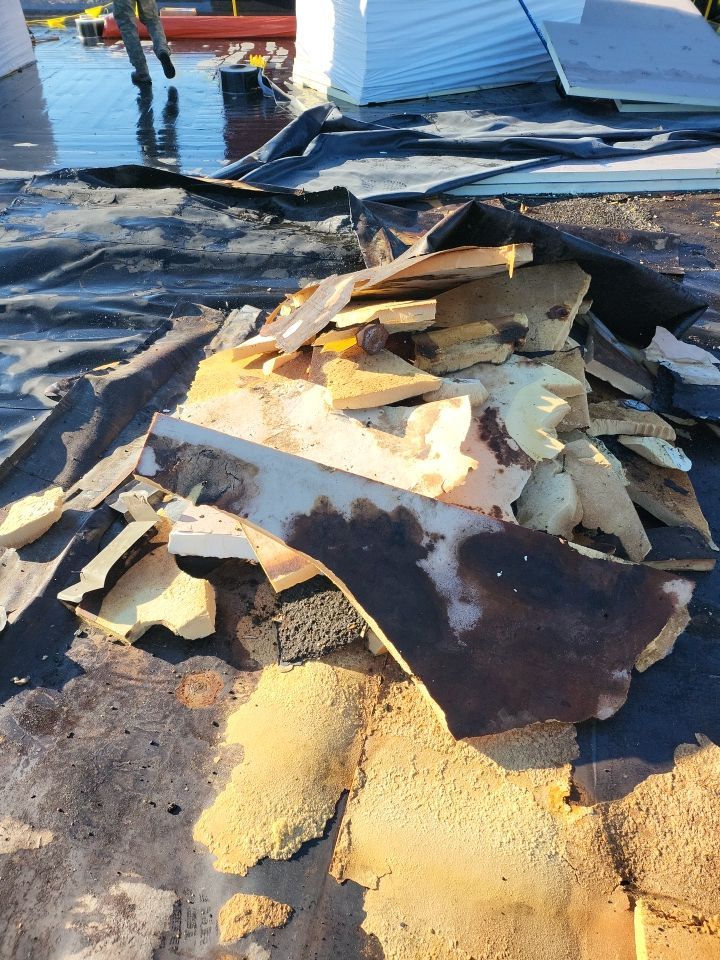 Commercial Roofing Installation using EPDM  by A Plus Exterior