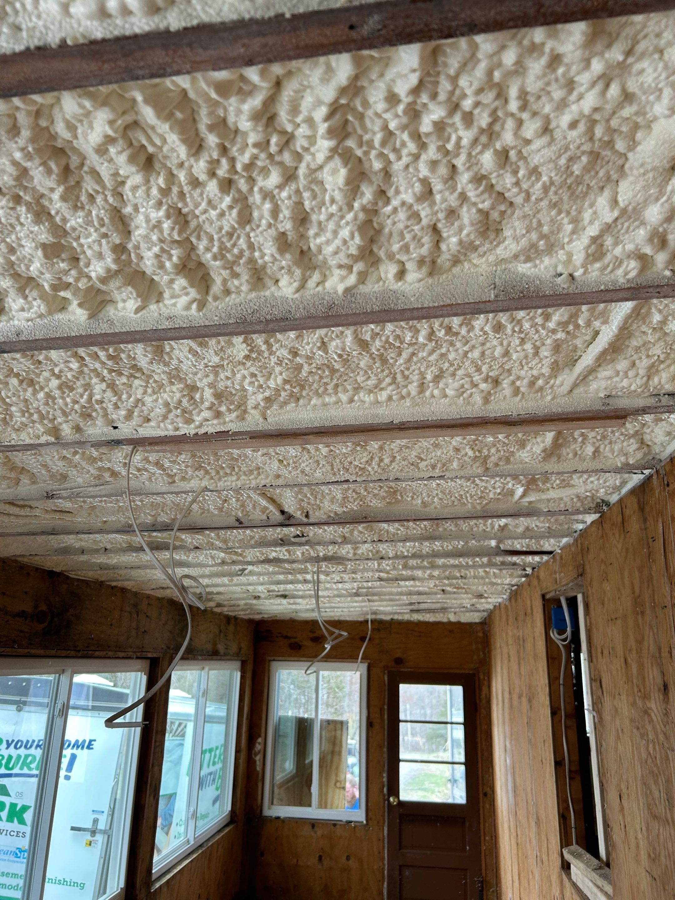 Mesko-Insulating a remodel with sprayfoam by Burke Home Services