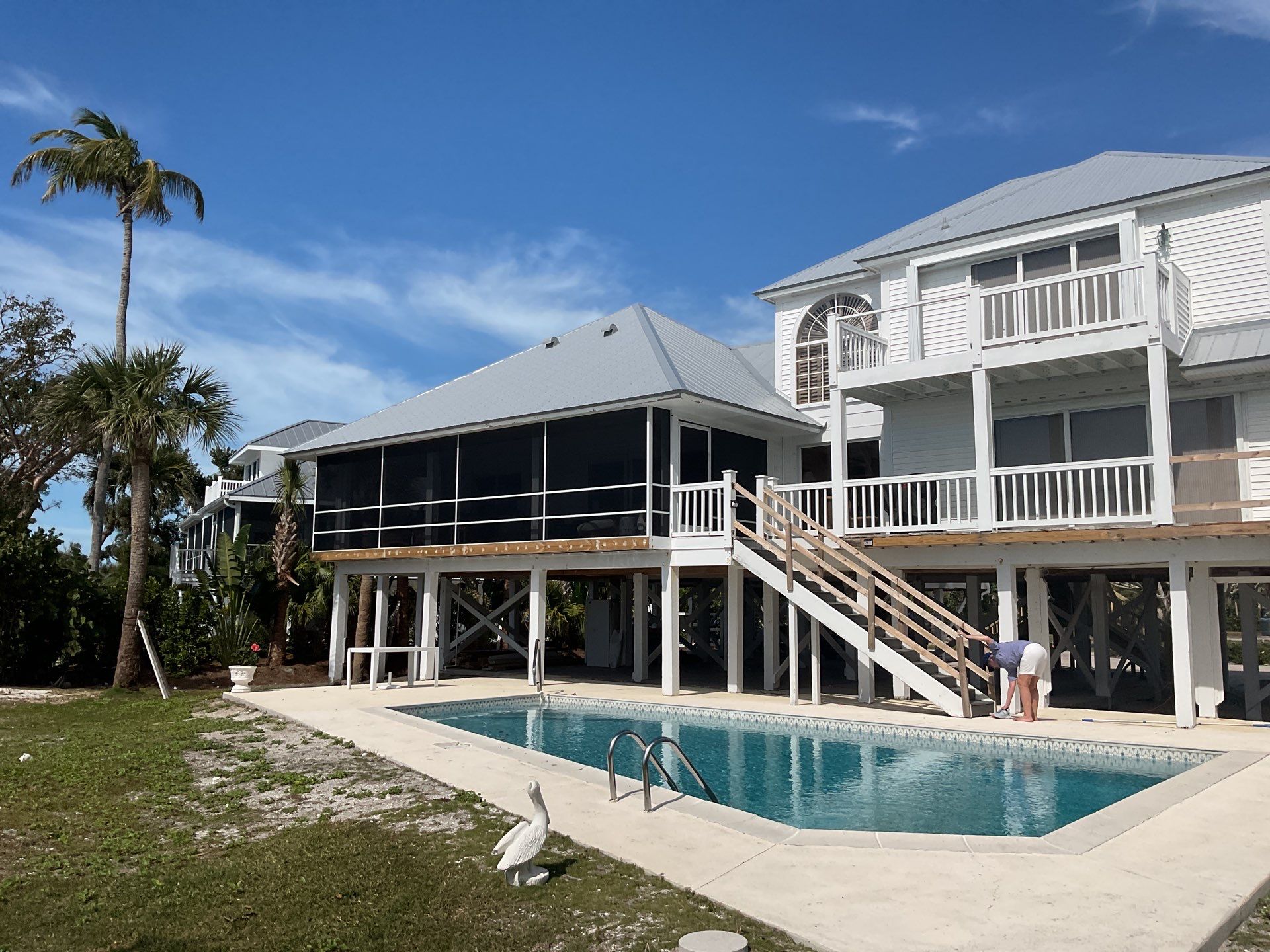 Downspout Installation using Downspout Extension in Sanibel FL by Gutter Professors