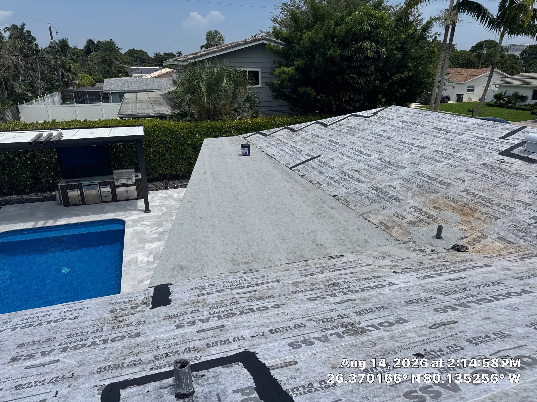 Residential Roofing Installation using Eagle Roofing Tile by BLUES BROTHERS ROOFING