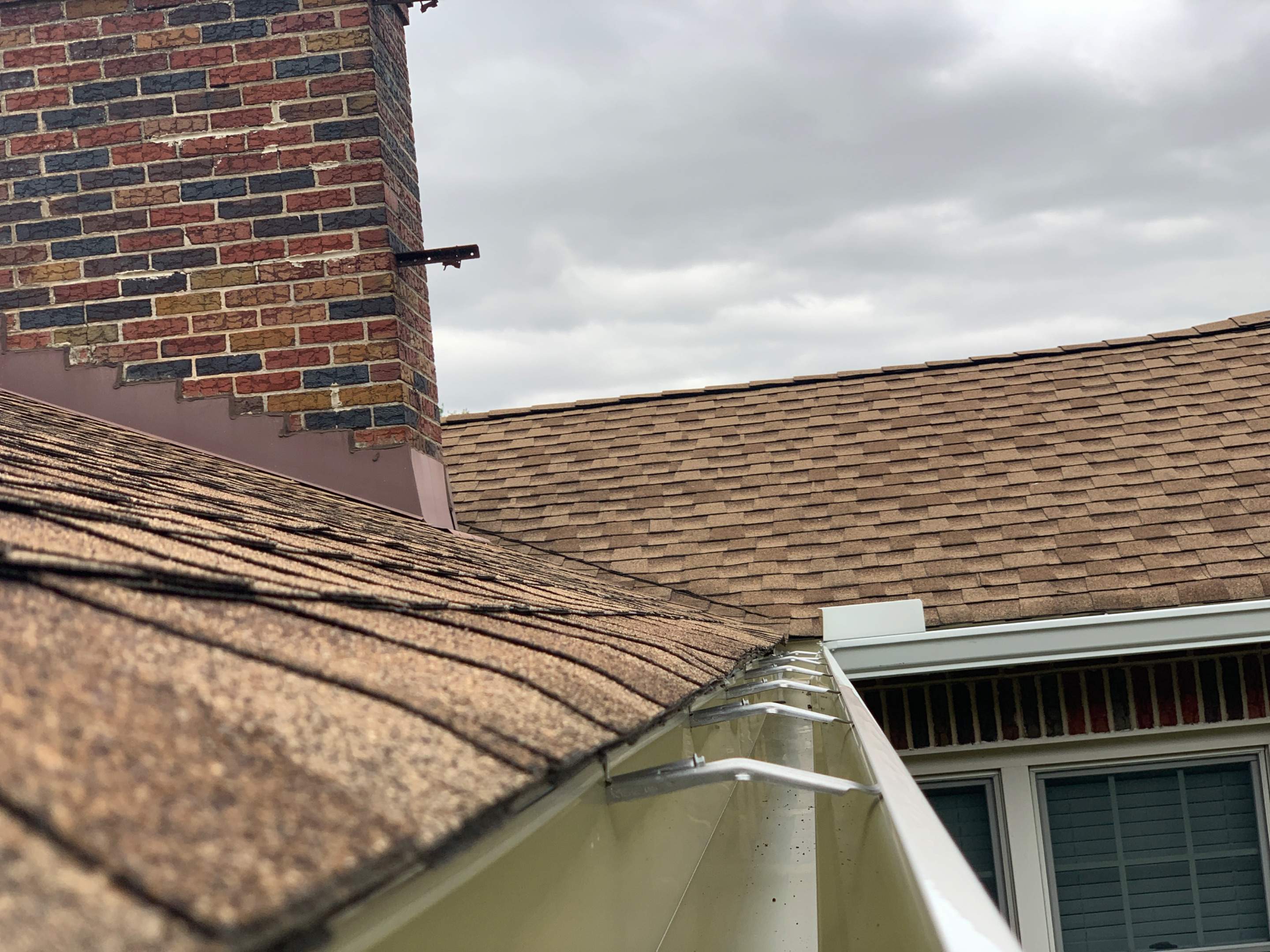 Gutter Installation using 6" Seamless Gutters by Matter Construction, LLC